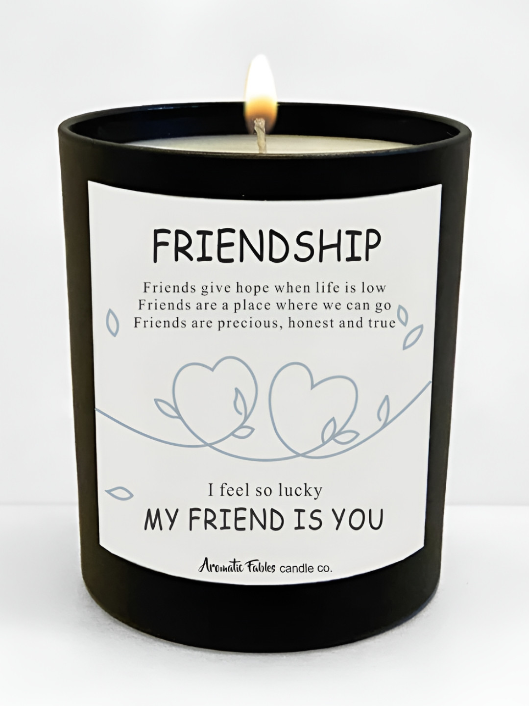 Aromatic Fables Exquisite Friendship Day Lavender Conversational Round Regular Jar Candles