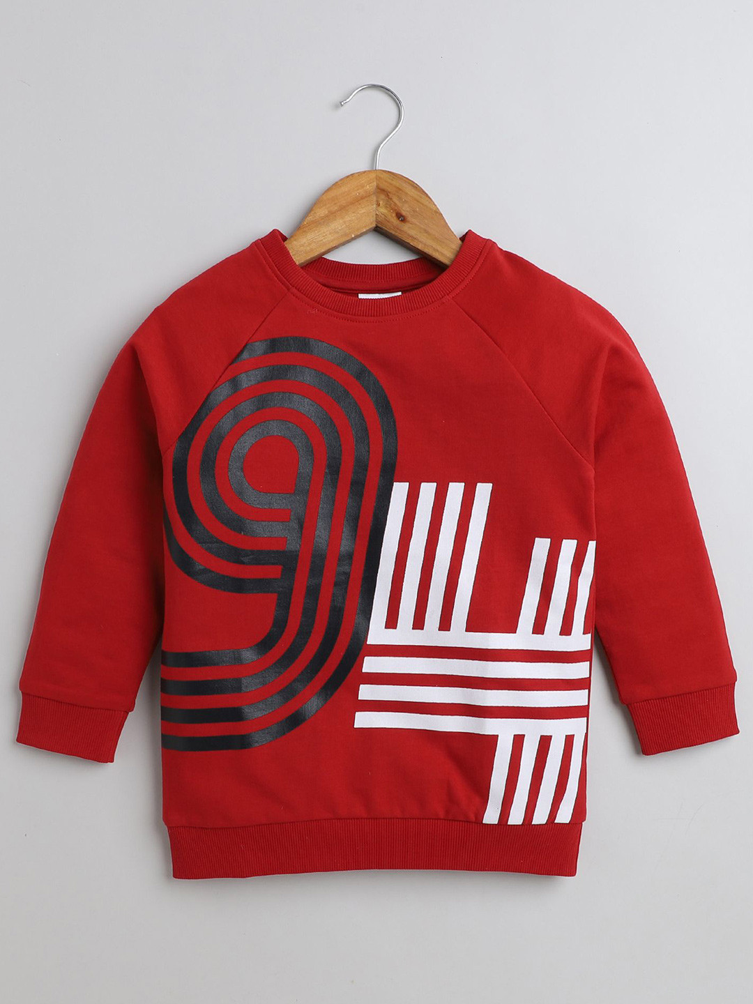 BUMZEE Boys Striped Sweatshirt