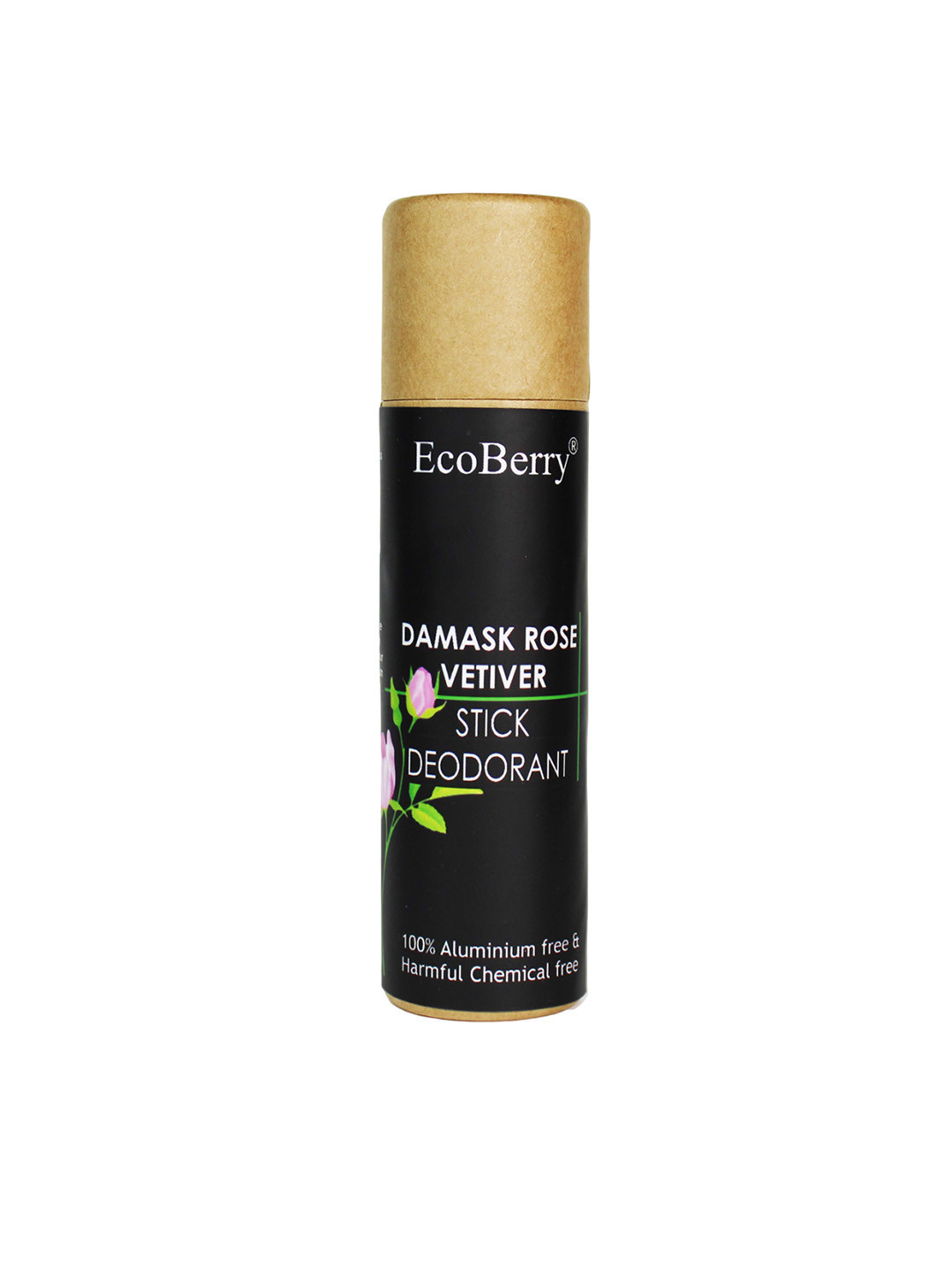 EcoBerry Damask Rose Vetiver Stick Deodorant - 50ml