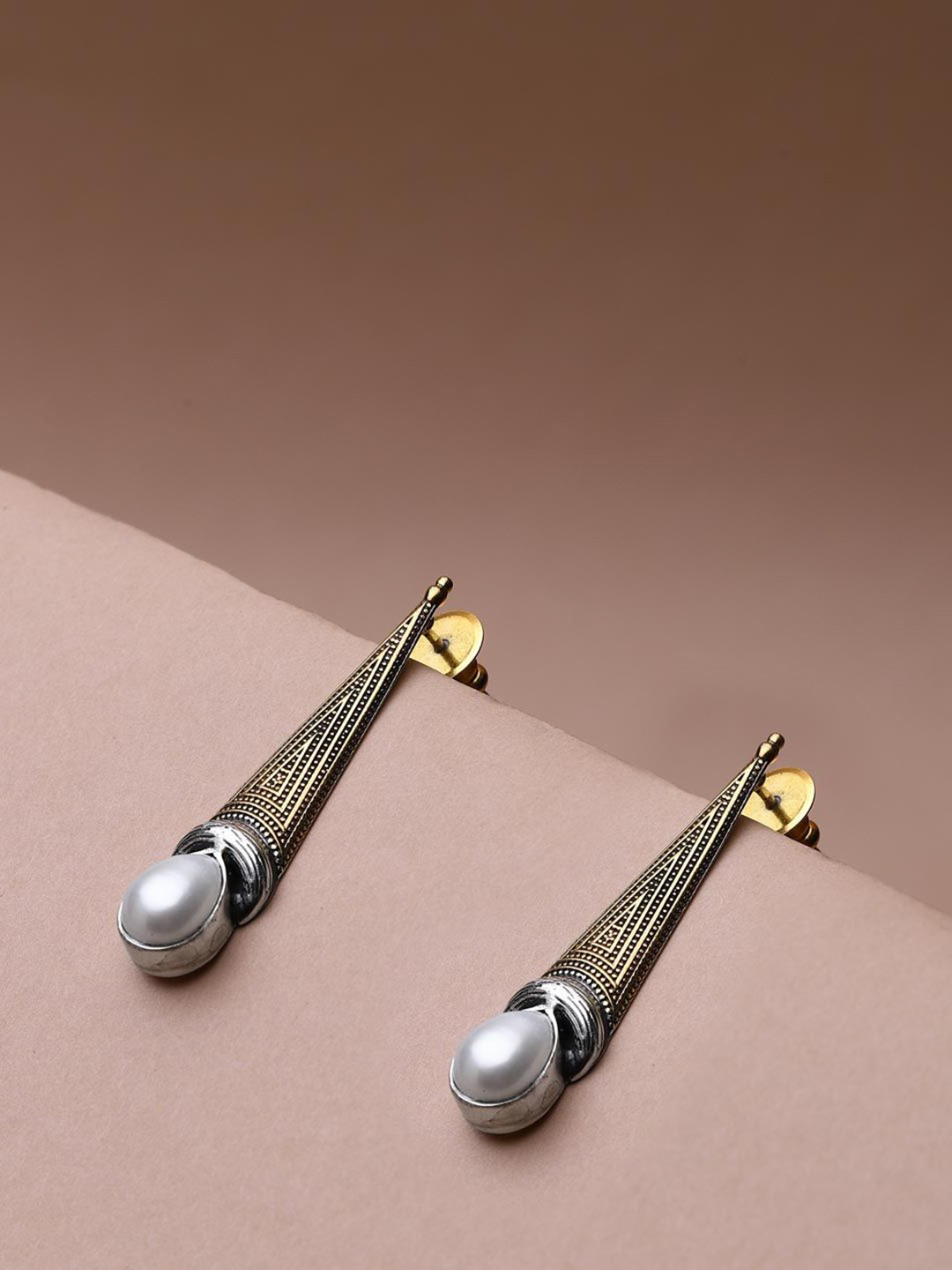 Fabindia Silver Drop Earrings