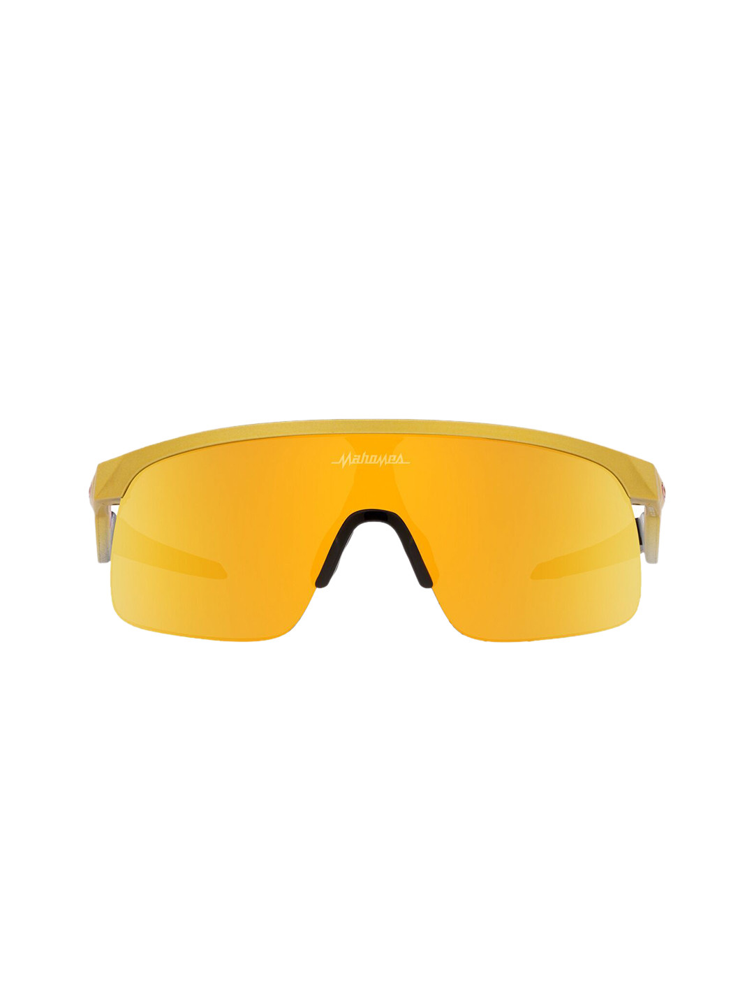 OAKLEY Boys UV Protected Gold Lens Rectangle Sunglasses - 0OJ901090100823