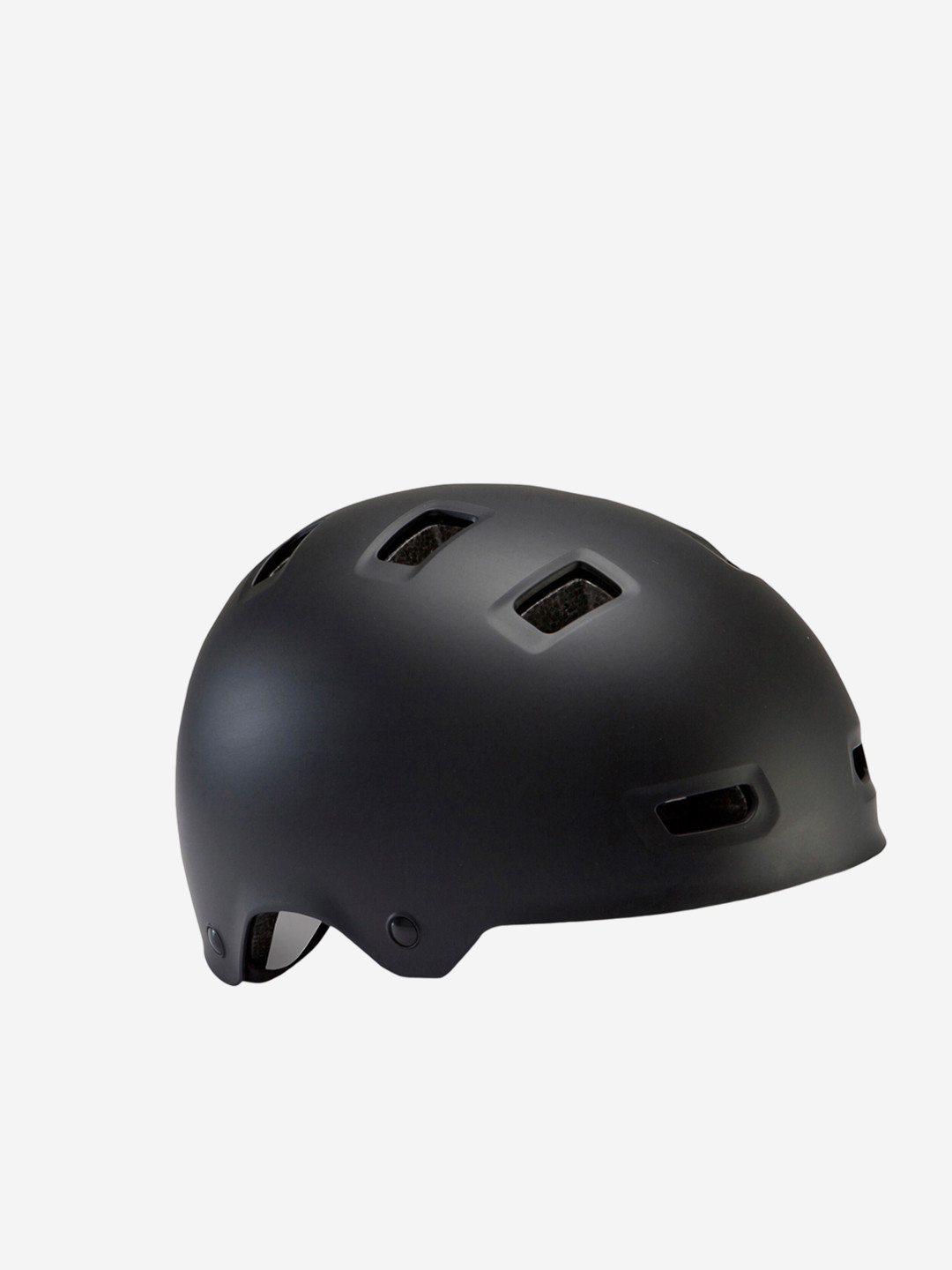 Decathlon BTWIN - Kids Black Open Face Cycling Helmet
