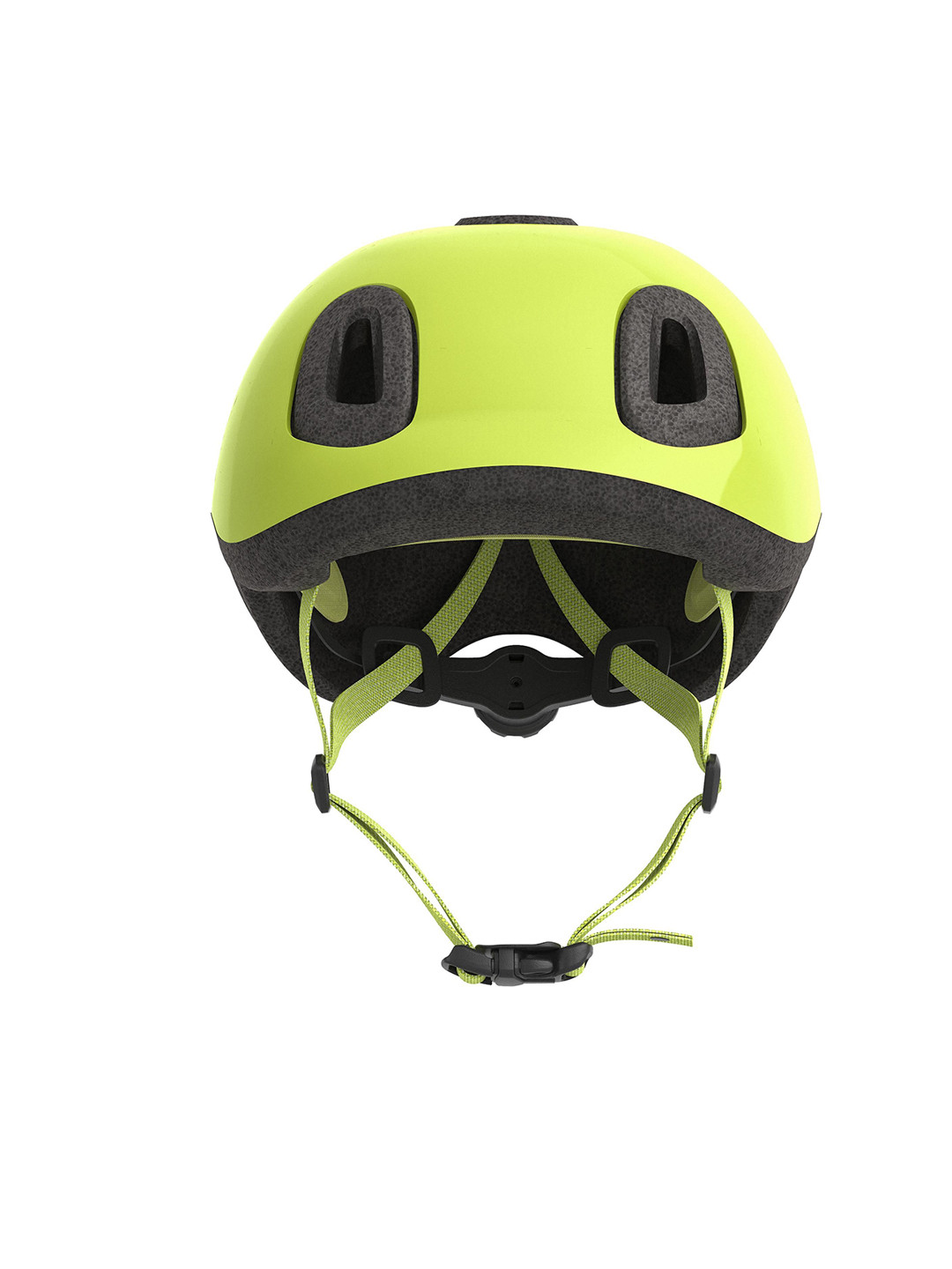 Decathlon Btwin Kids Neon Open Face Cushioned Adjustable Cycling Helmet
