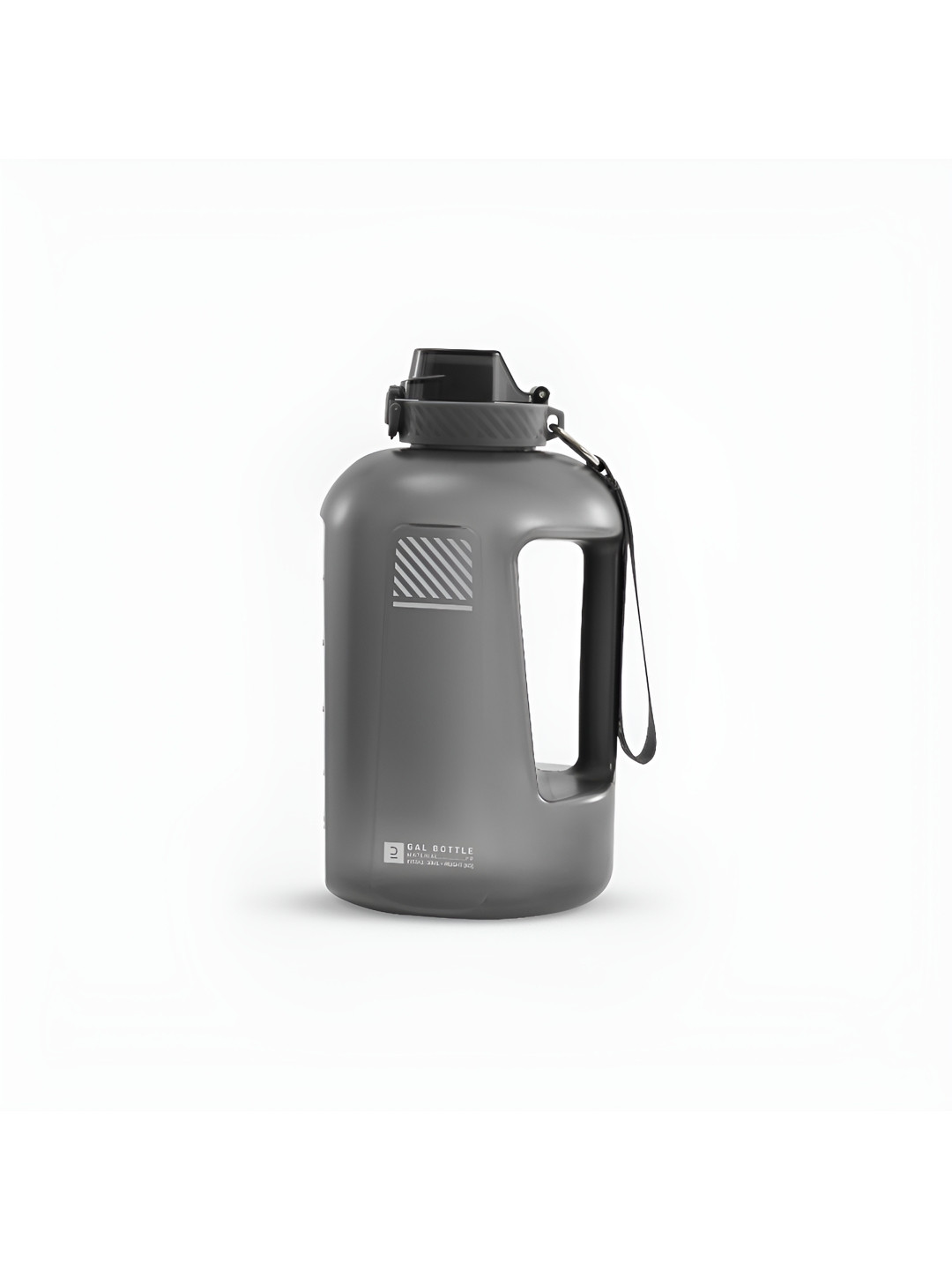Domyos By Decathlon Domyos Grey Plastic Carrying Loop Sipper - 2.2L