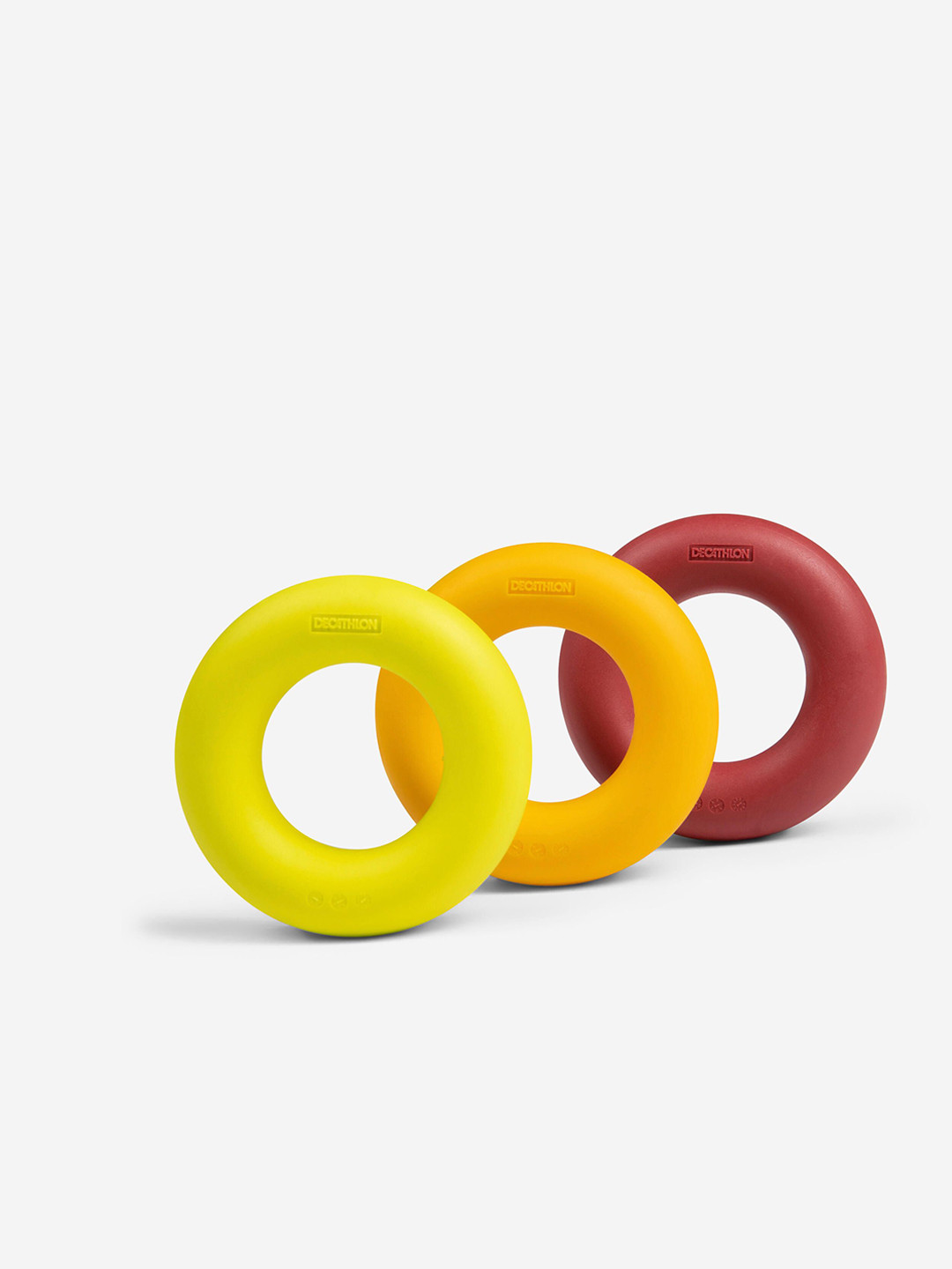 Decathlon DOMYOS - Yellow Light-Resistance Weight Training Handgrip