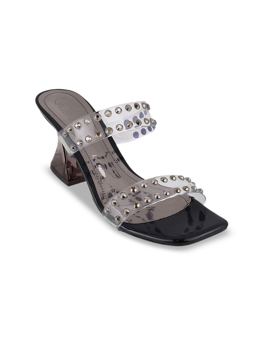 Catwalk PU Block Heels Sandals