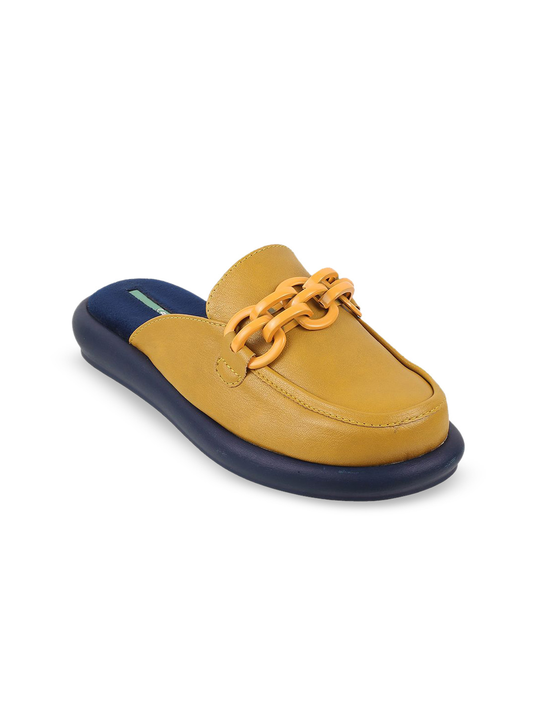 Catwalk Women Chain Detail Wedge Mules
