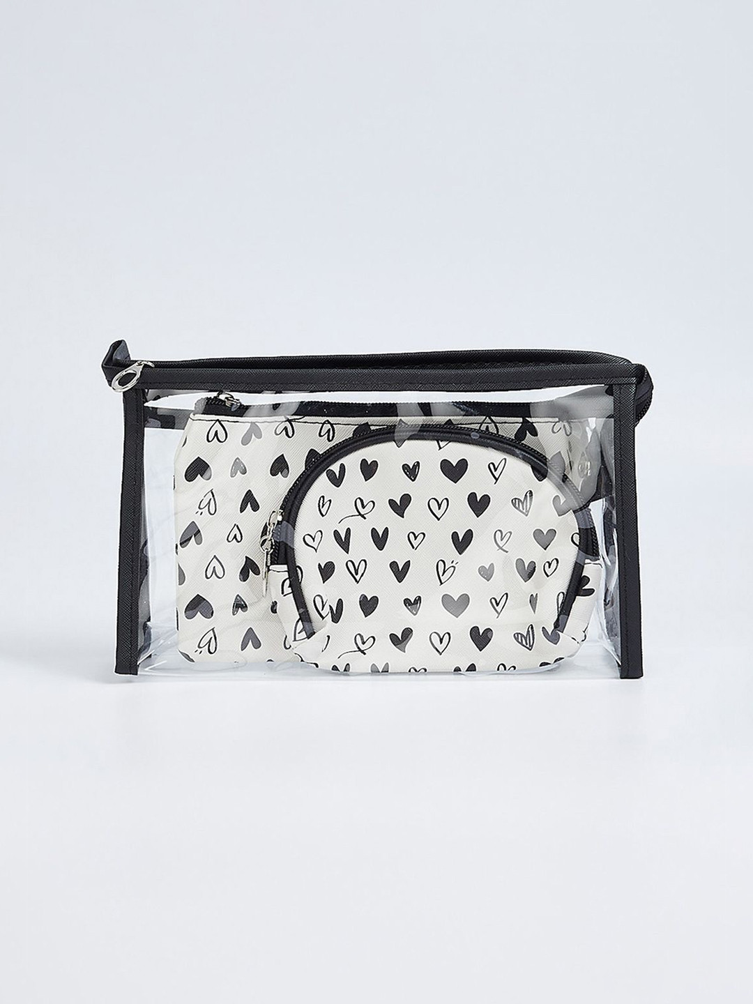 max Set of 3 Printed Pouch Travel Accessory