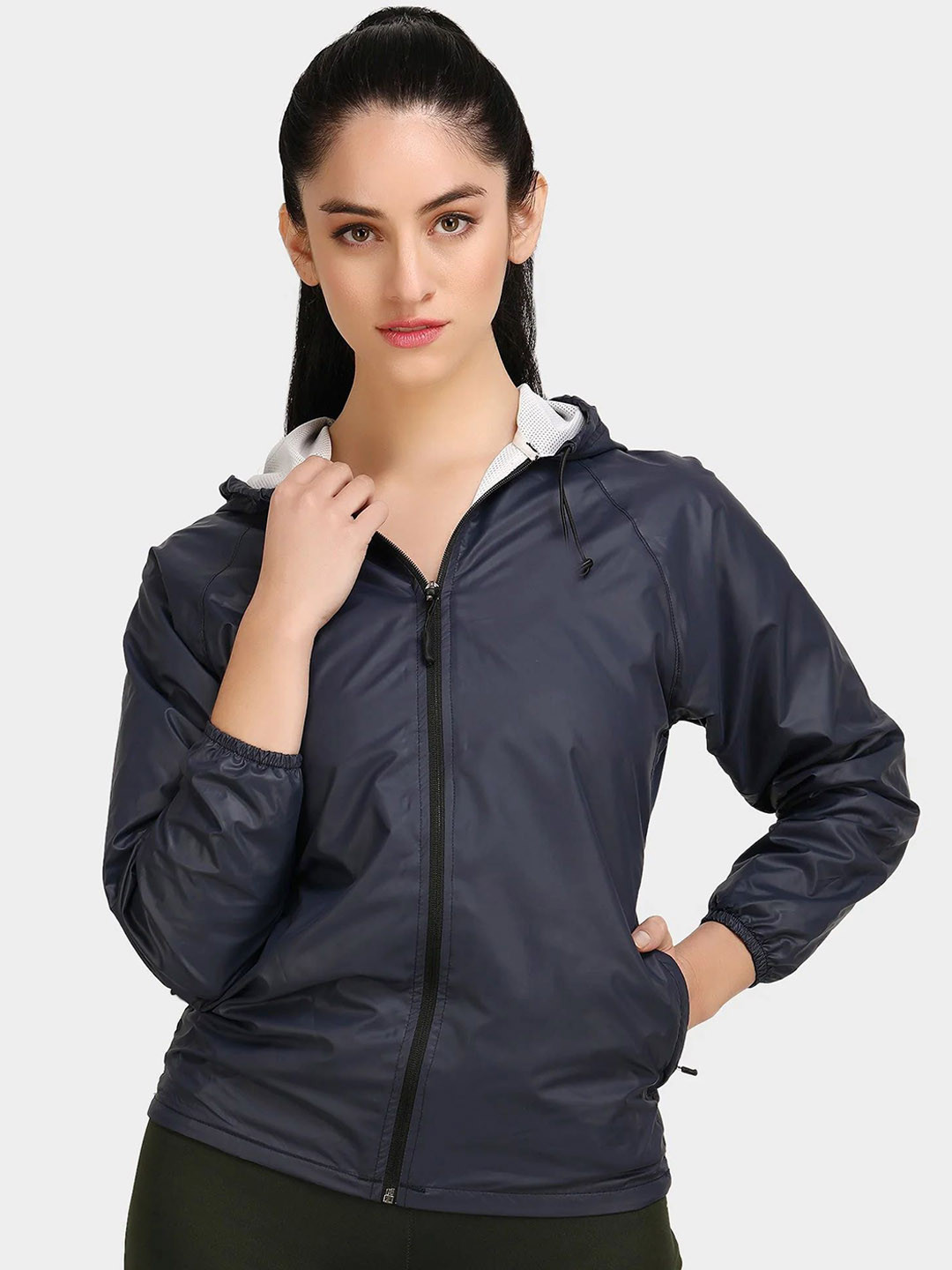 Raxedo Water Resistant  Light Weight Windcheater Jacket for Women