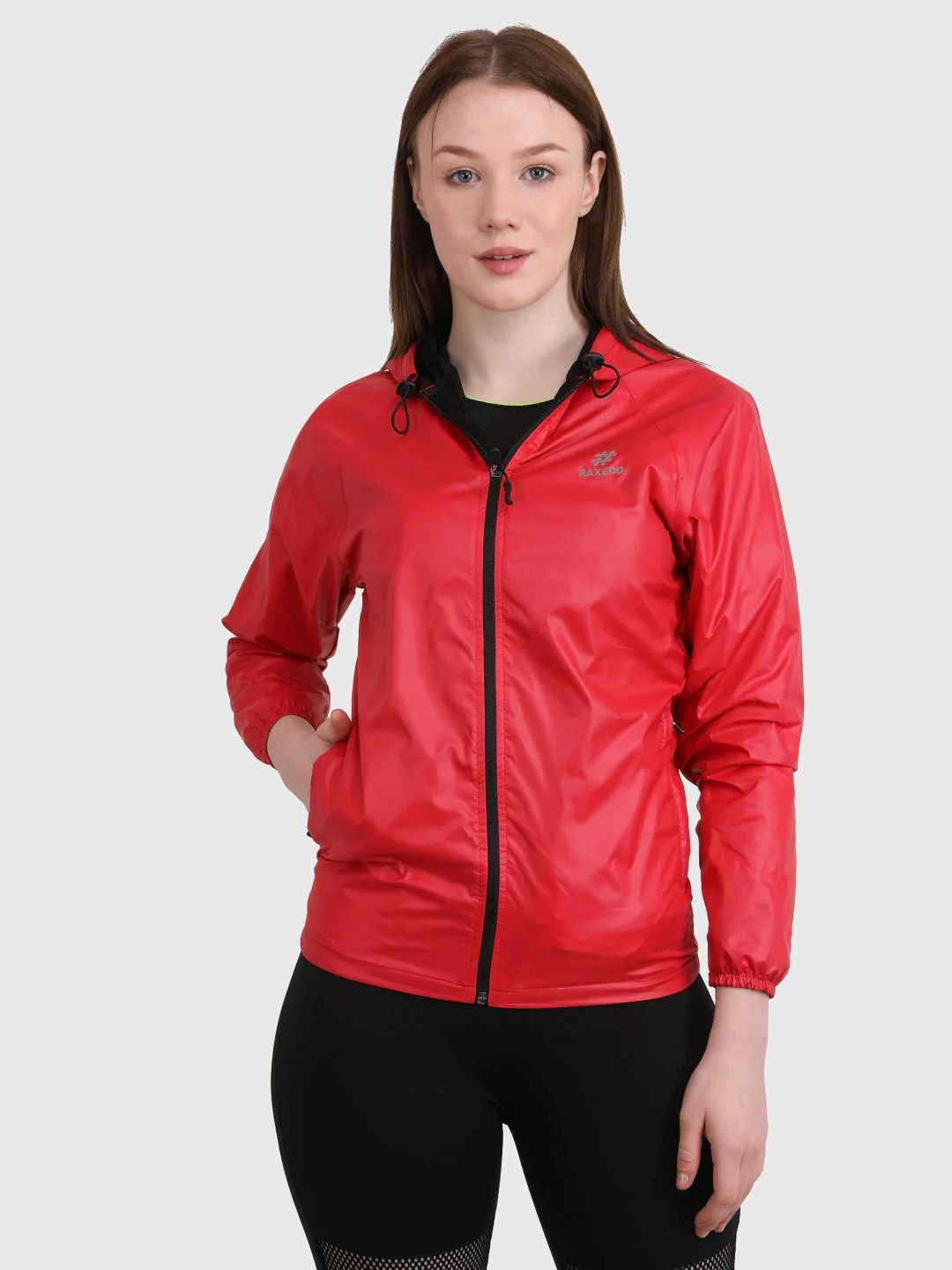 Raxedo Women Water Resistant Windcheater Light Weight Jacket