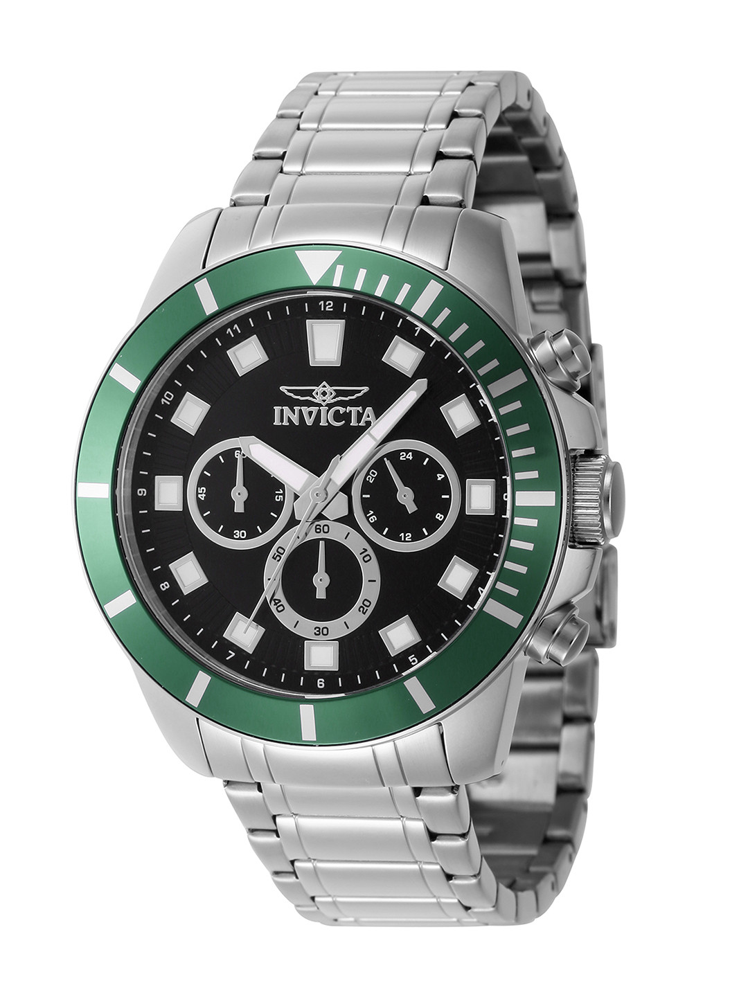 Invicta Men Dial & Stainless Steel Bracelet Style Straps Analogue Watch 46039