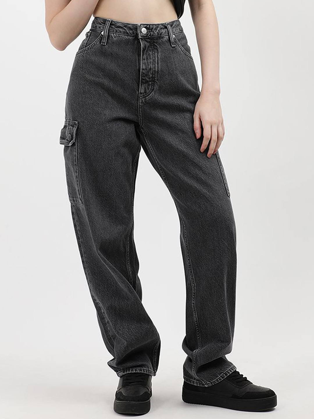 Calvin Klein Jeans Women Mid-Rise Regular Fit  Jeans