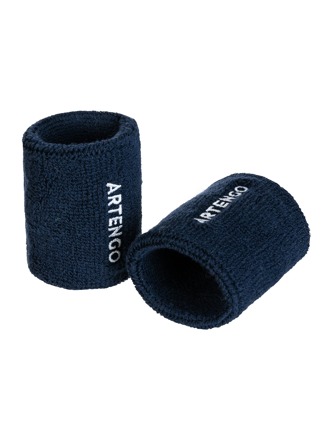 Decathlon ARTENGO - Unisex Black Navy Soft Sweat Band Tennis
