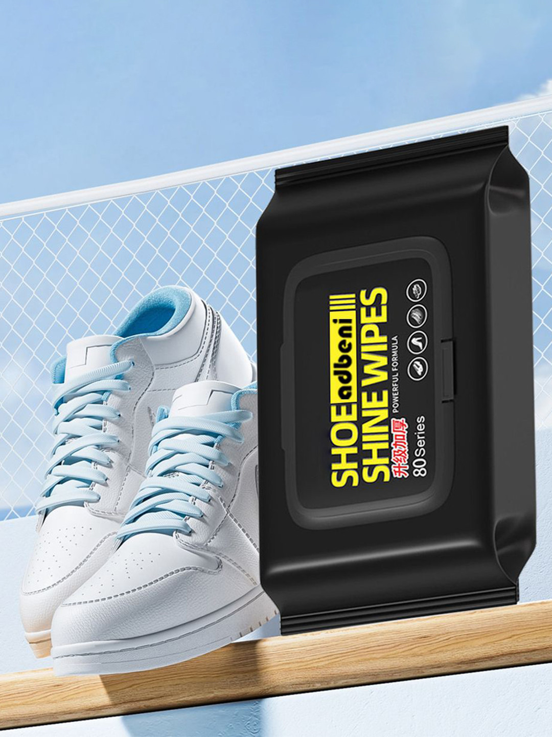 Adbeni Shoe Shine Wipes 80 Pcs