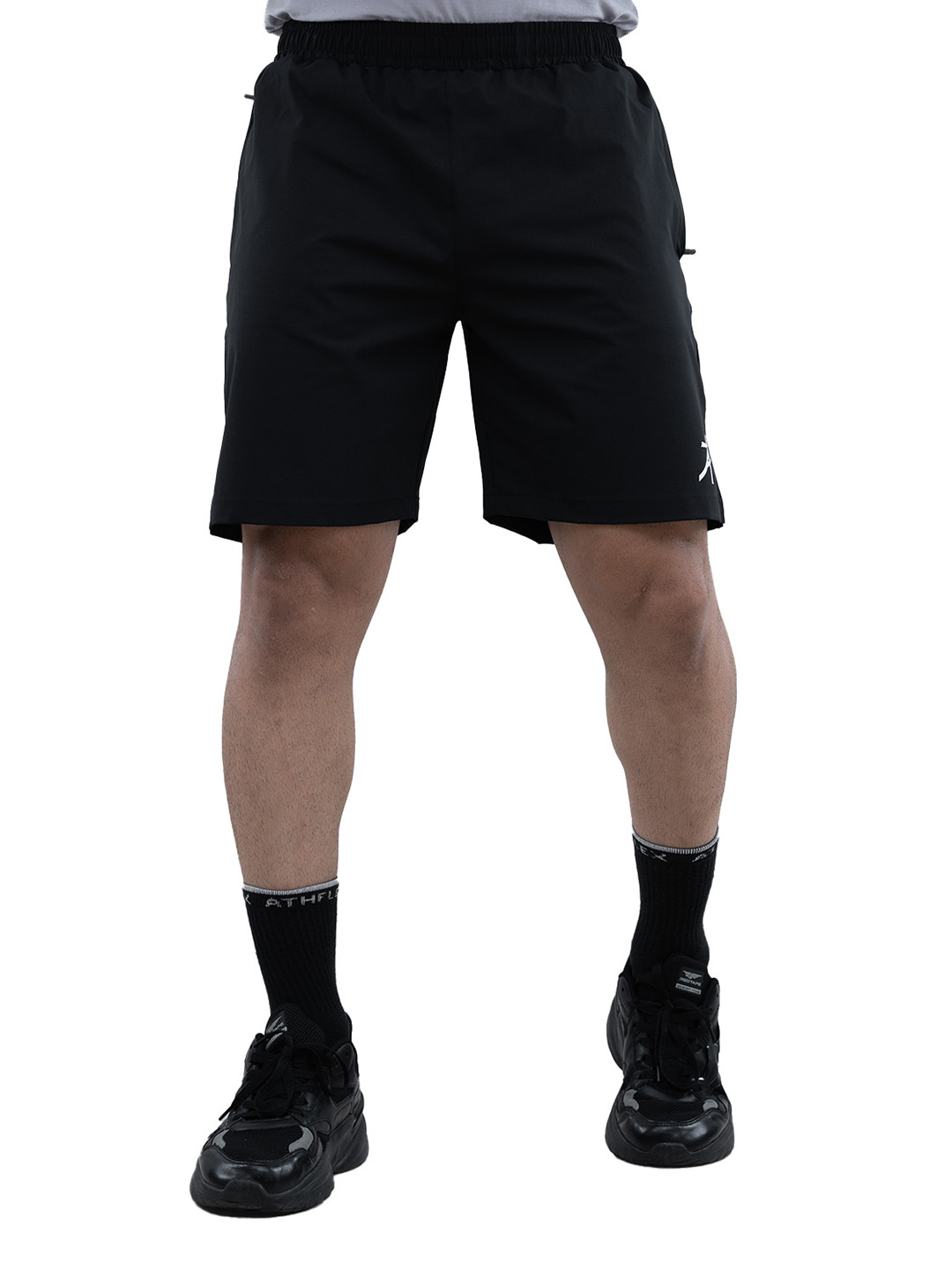 Athflex Mens Regular fit Velocity Slit Shorts