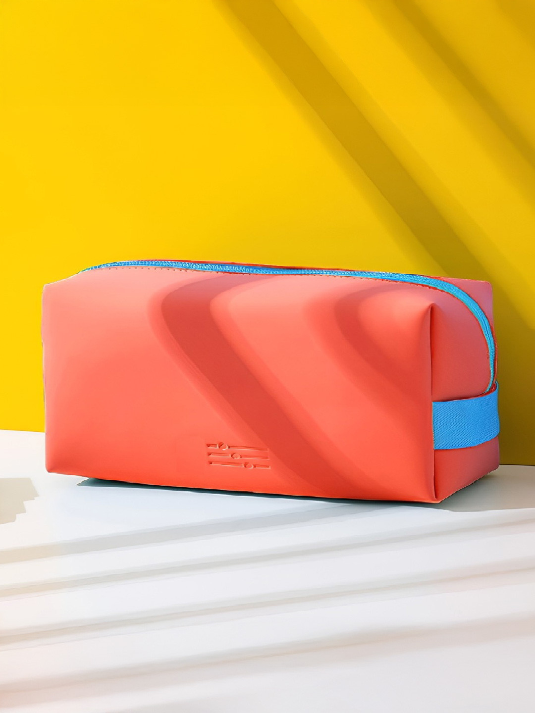 Aura Orange Makeup Storage Organisers