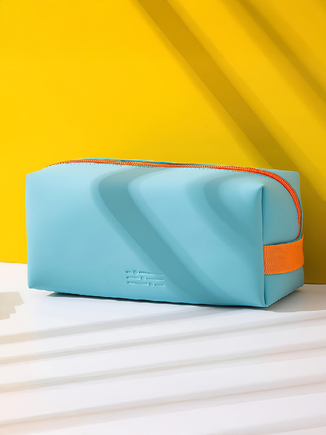 Aura Turquoise Blue Accessories Storage Bag