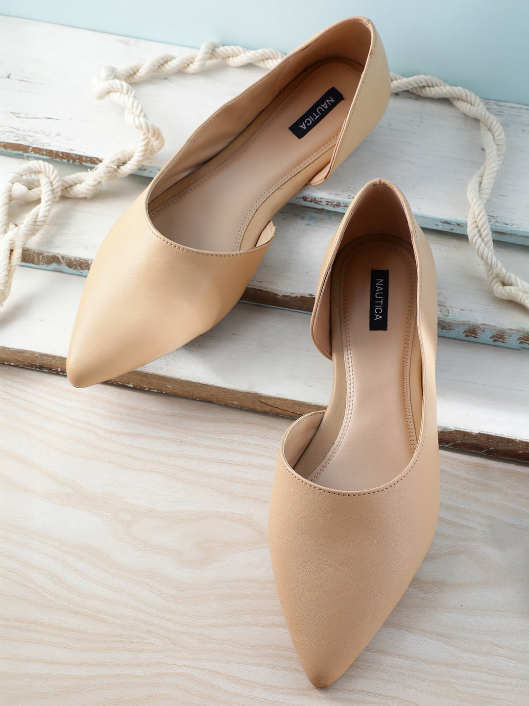 Nautica Women Pointed Toe Ballerinas