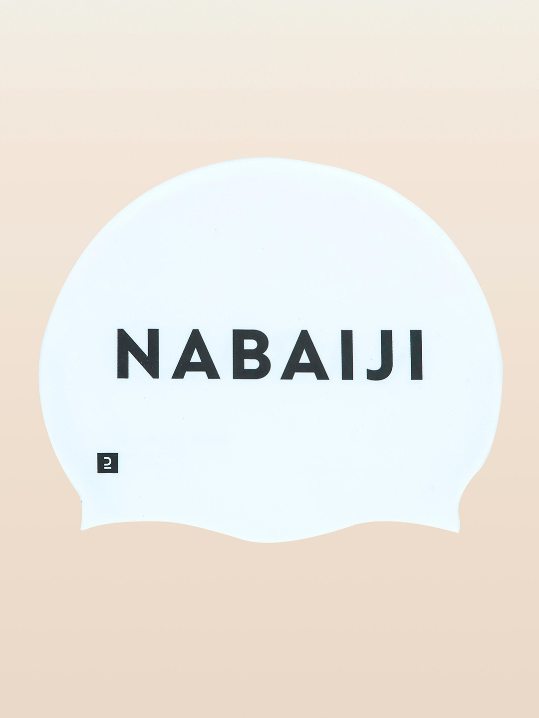 Decathlon NABAIJI - Adult White Silicone Swimming Cap