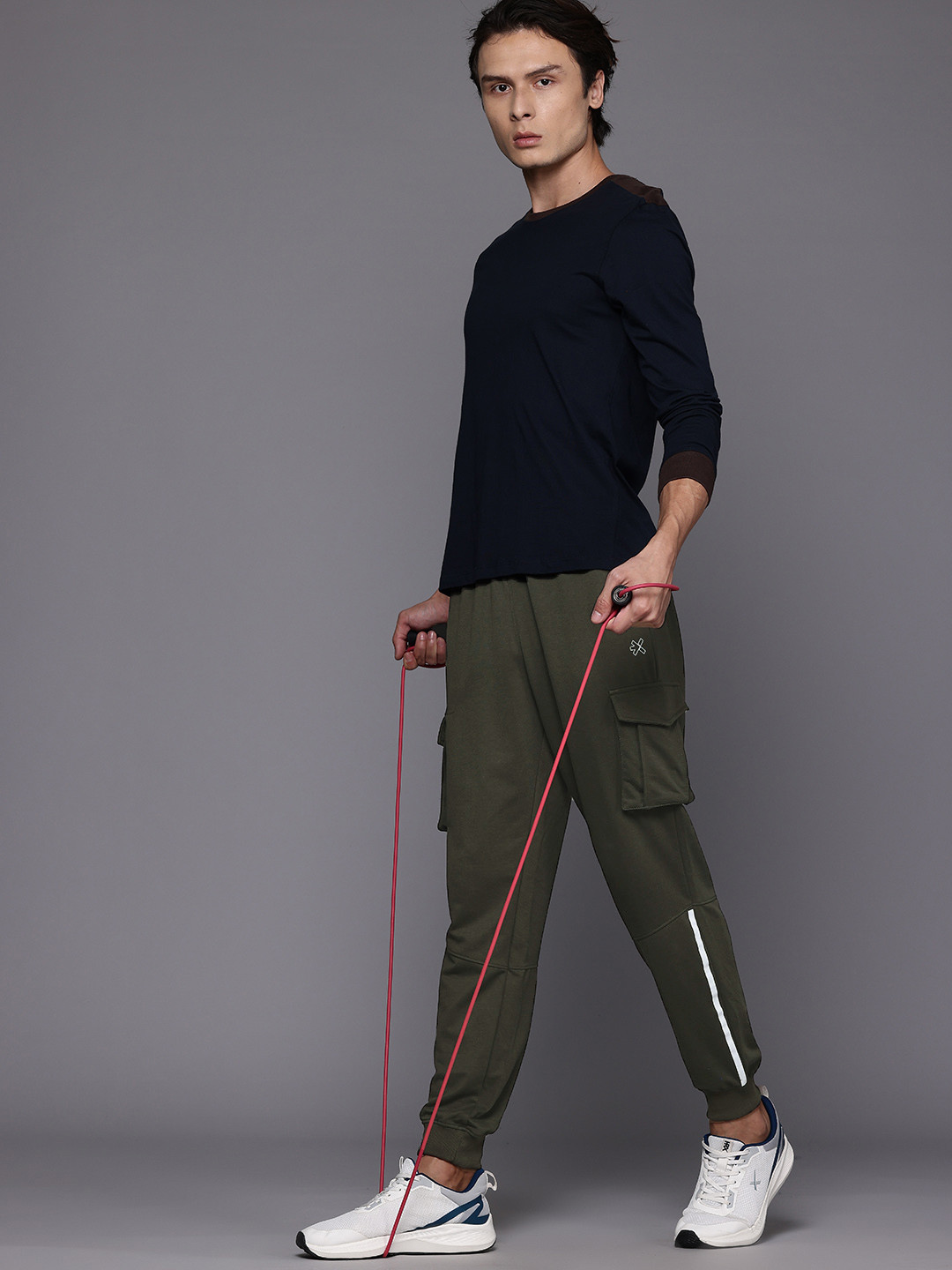 HRX by Hrithik Roshan Men Cargo-Style Training Joggers