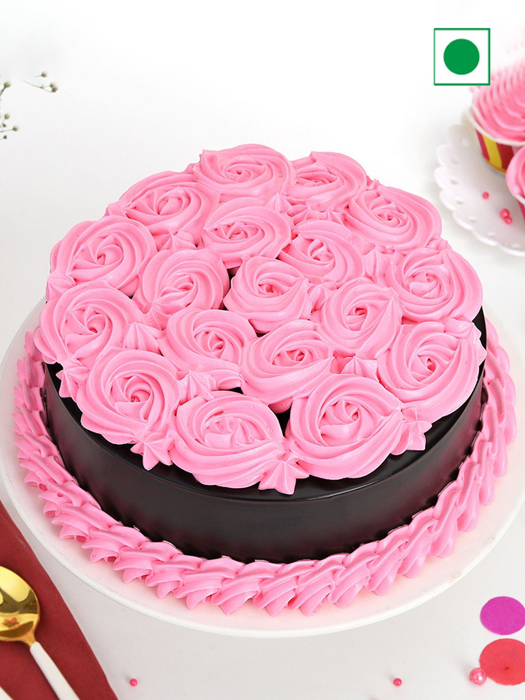 IGP Chocolate Eggless Round Cake - 500 G