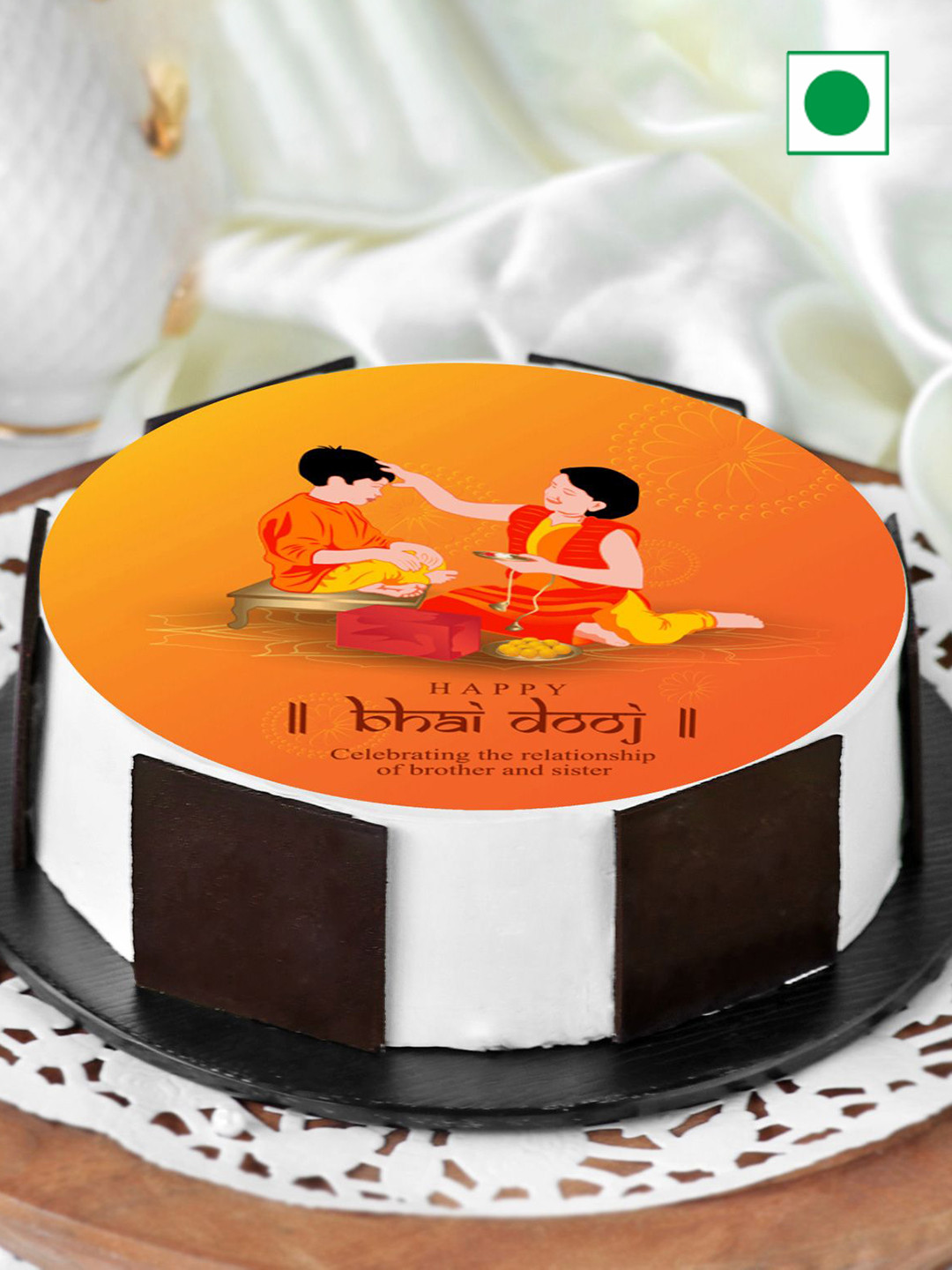 IGP Bhai Dooj Special Poster Cake-1 Kg