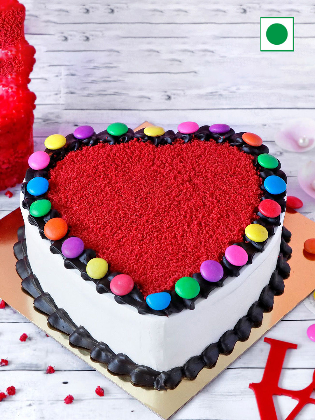 IGP Red Velvet Flavour Eggless Cakes 1Kg