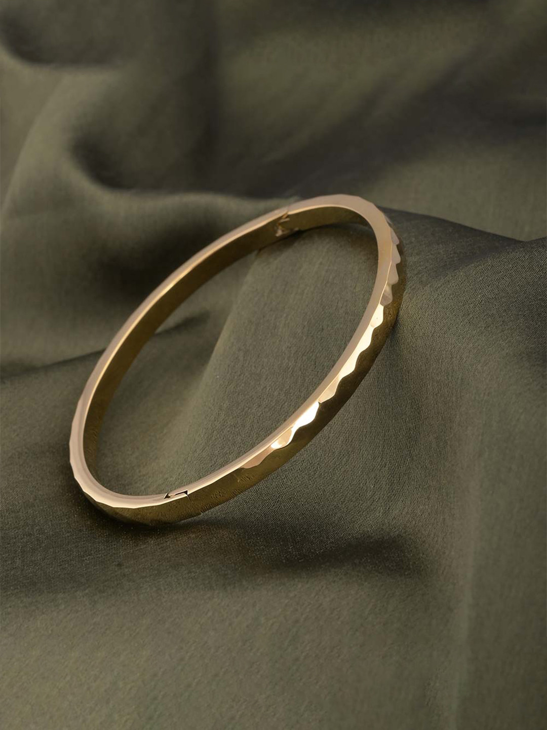 PALMONAS Gilded Haze Gold-Plated Bangle-Style Bracelet