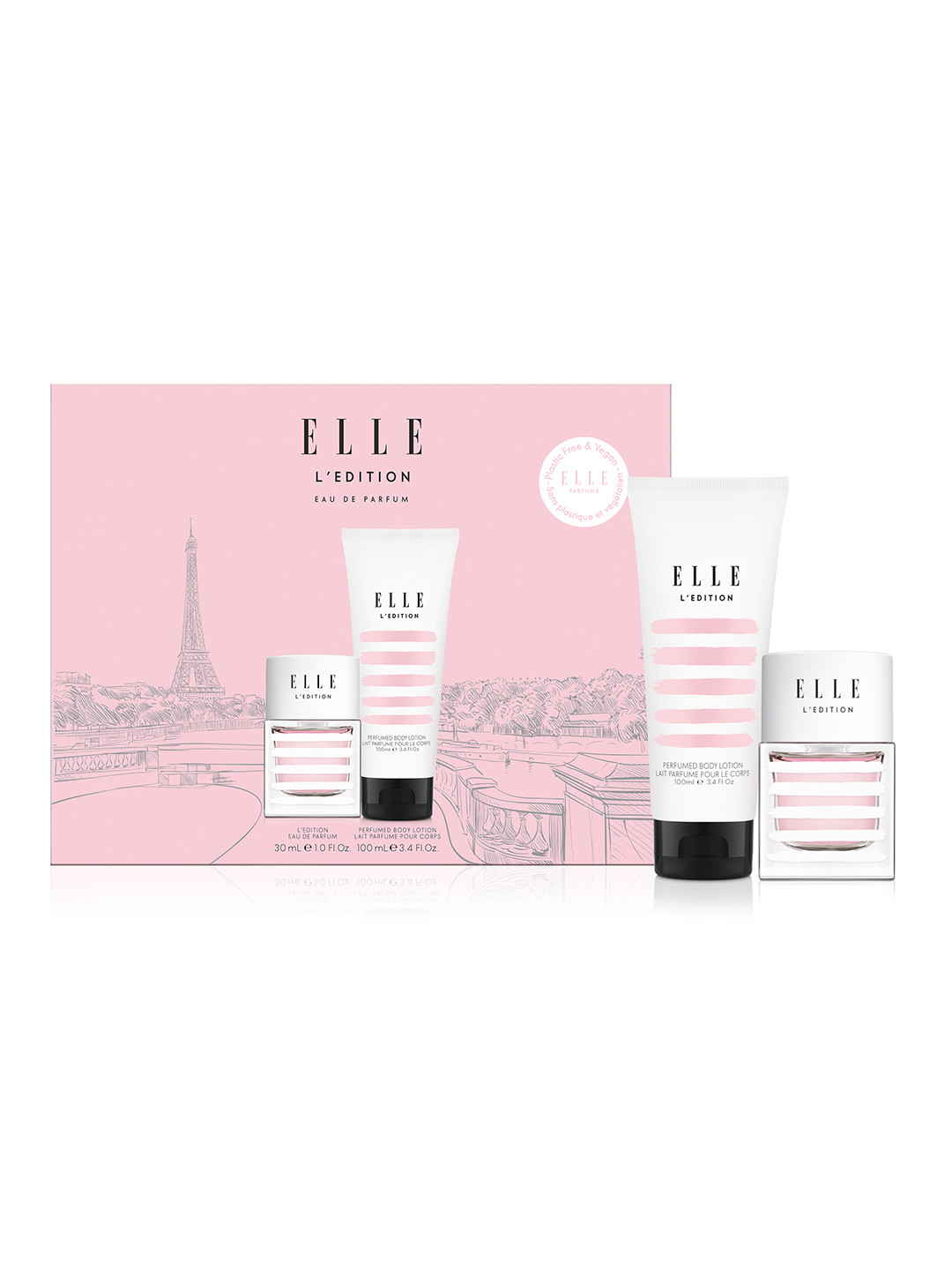 ELLE Women L'Edition Fragrance Giftset - Eau De Parfum 30ml & Body Lotion 100ml
