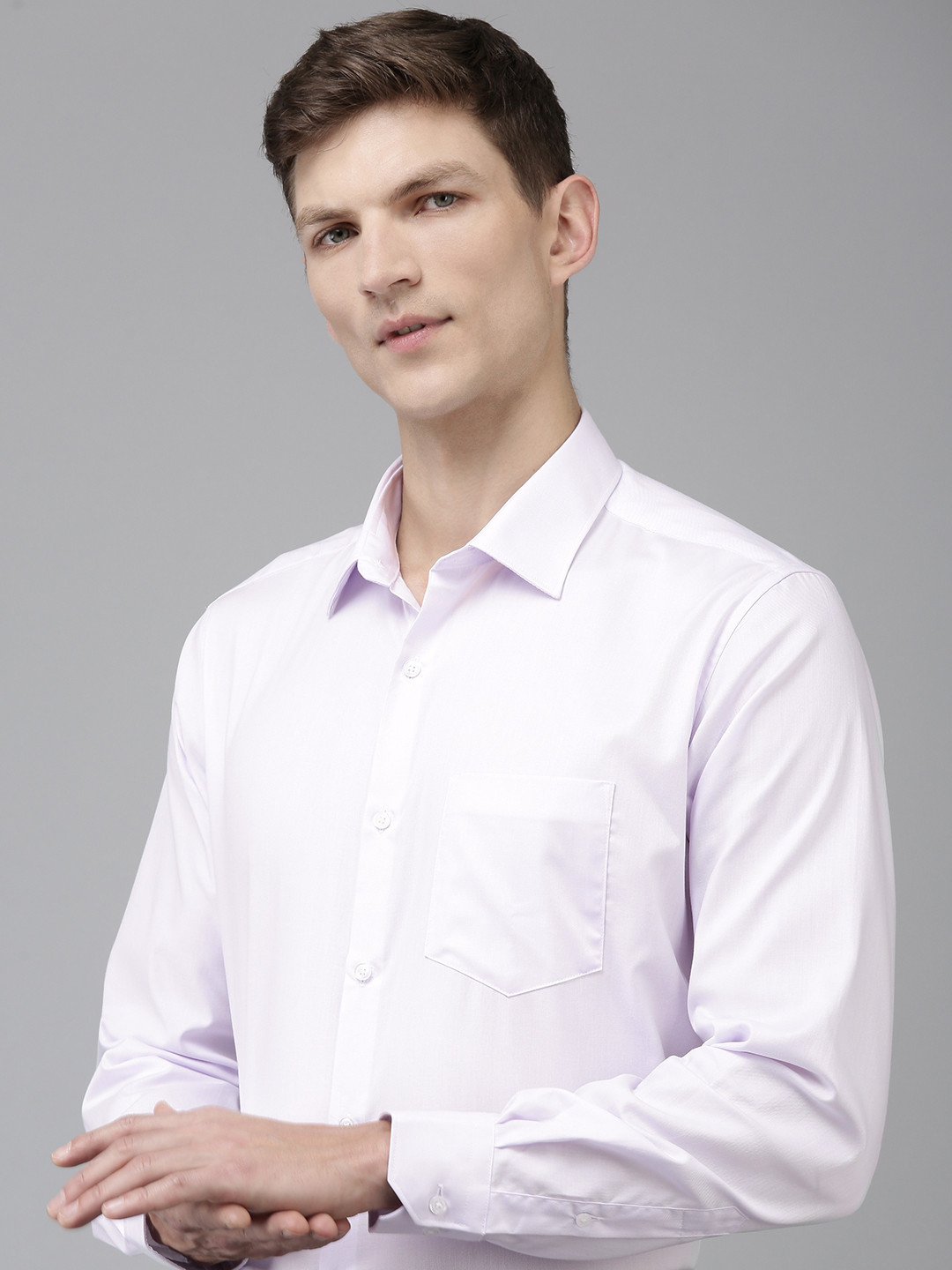 Van Heusen Custom Cutaway Collar Pure Cotton Formal Shirt