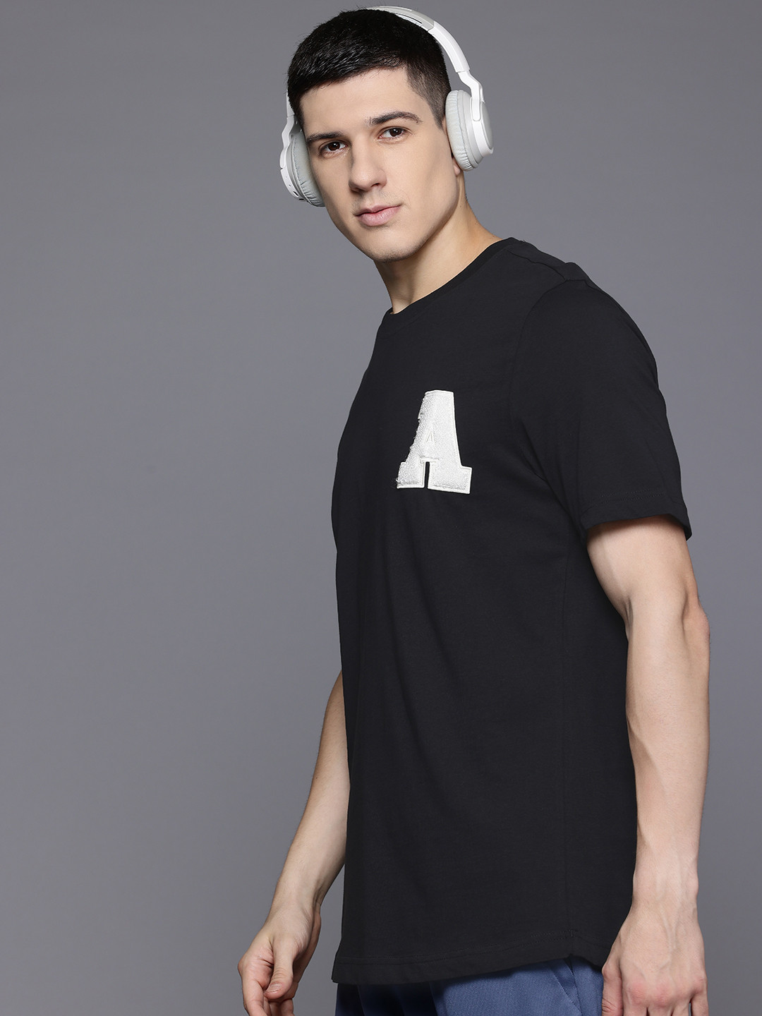 ADIDAS Applique Detail Sports T-shirt