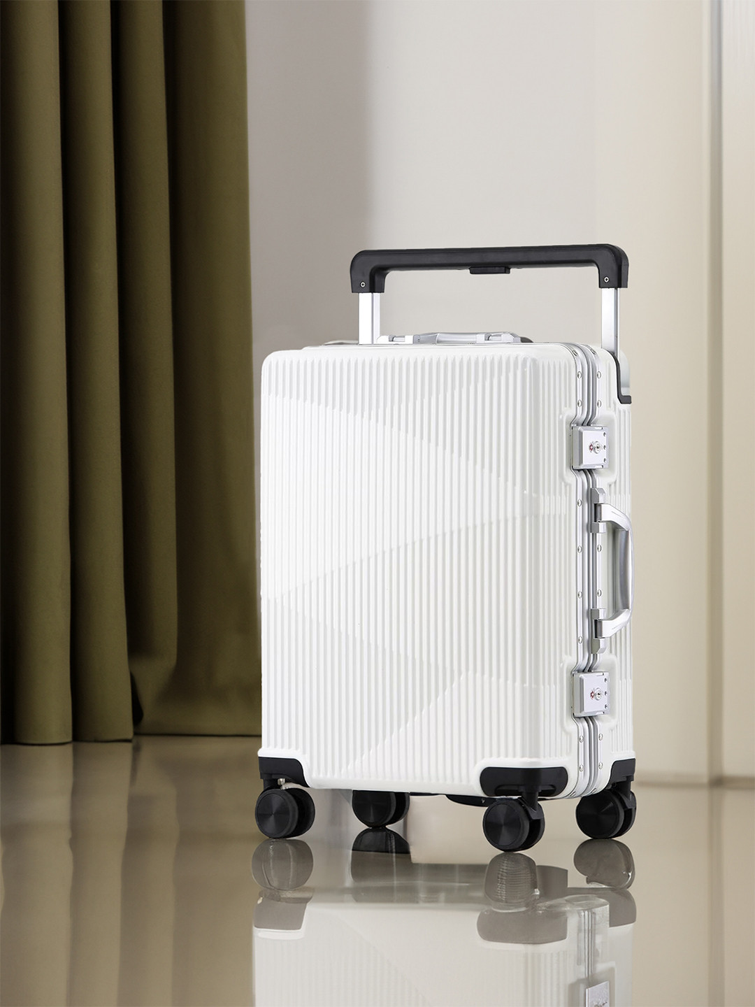 THE CLOWNFISH Aeroglide Hard-Sided Medium Trolley Bag