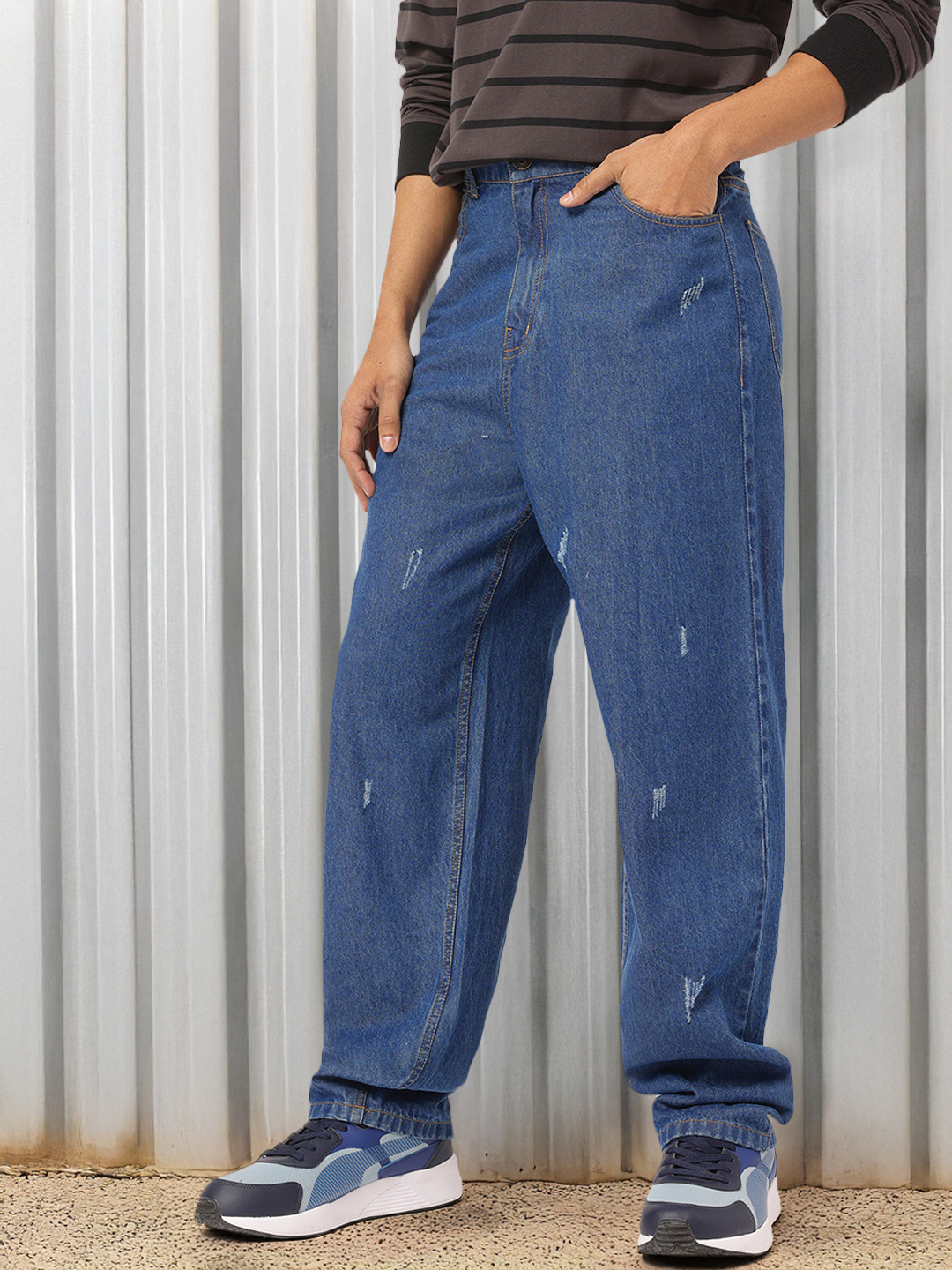 Kook N Keech Men Cat Scratches Jeans