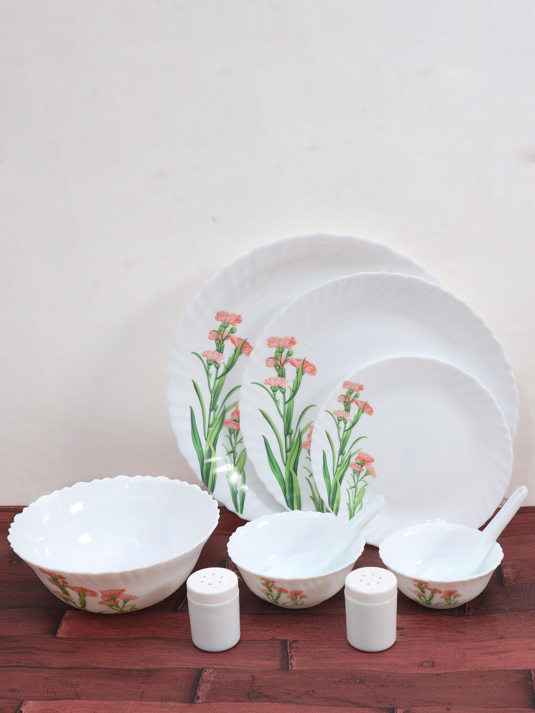 Porcelain Novo Collection Dinner Set La Opala Dinner Set 35