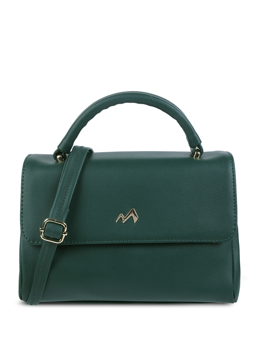 Metro Structured Satchel with Cut Work