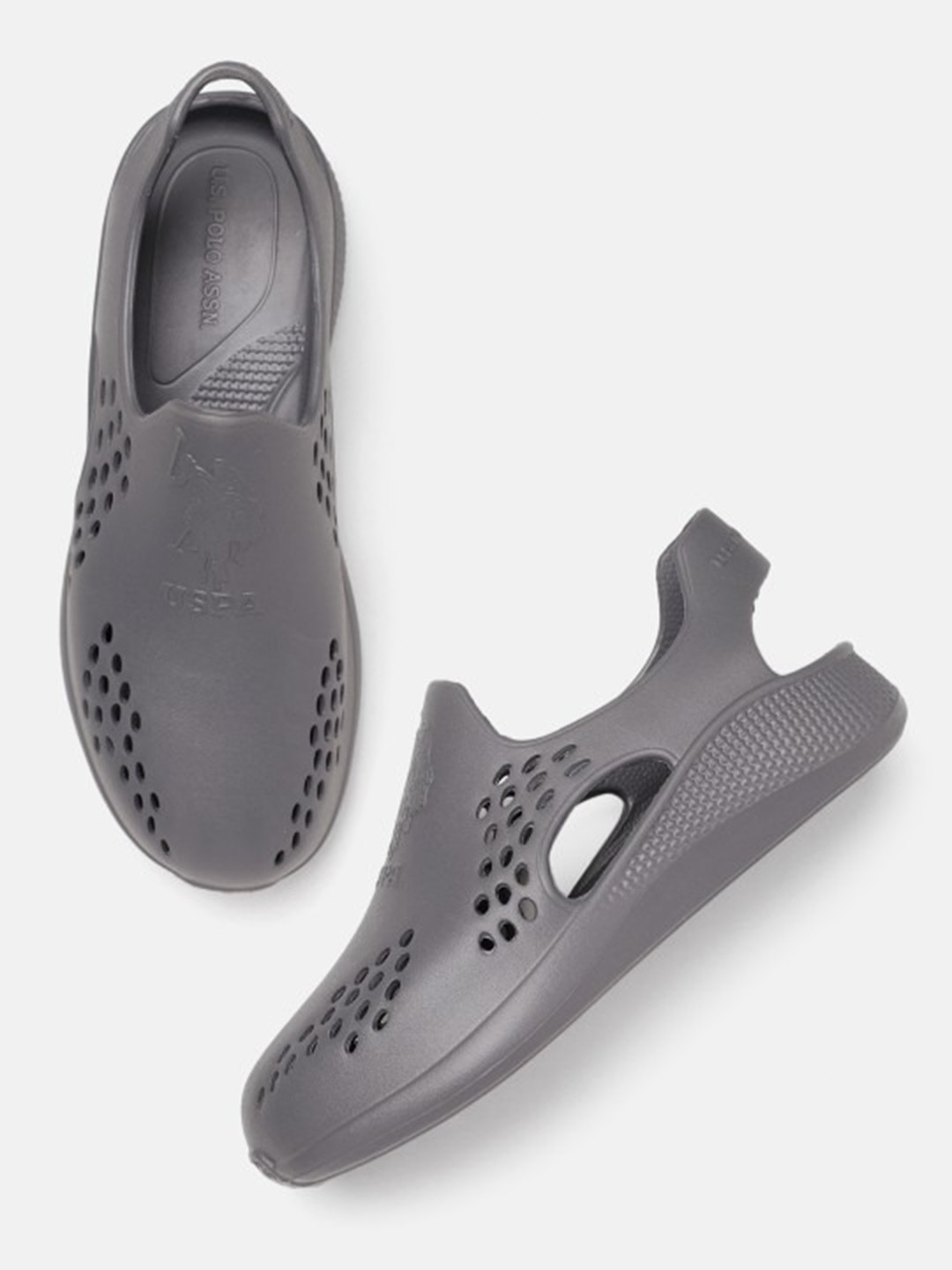 U.S. Polo Assn. Men PU Comfort Sandals NOAN
