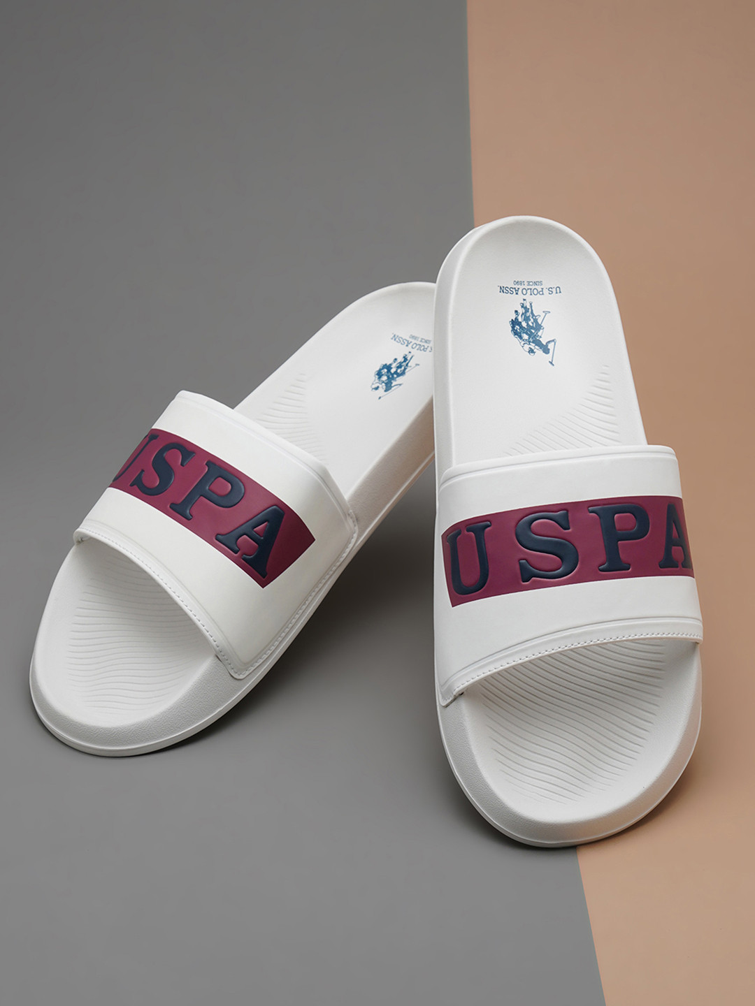 U.S. Polo Assn. Men Sliders HARVEY