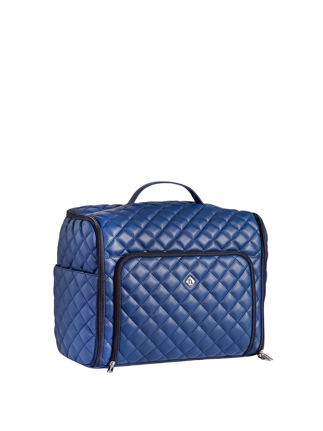 Nestasia Textured Quilted Vegan Leather Medium Casual Duffel Bag