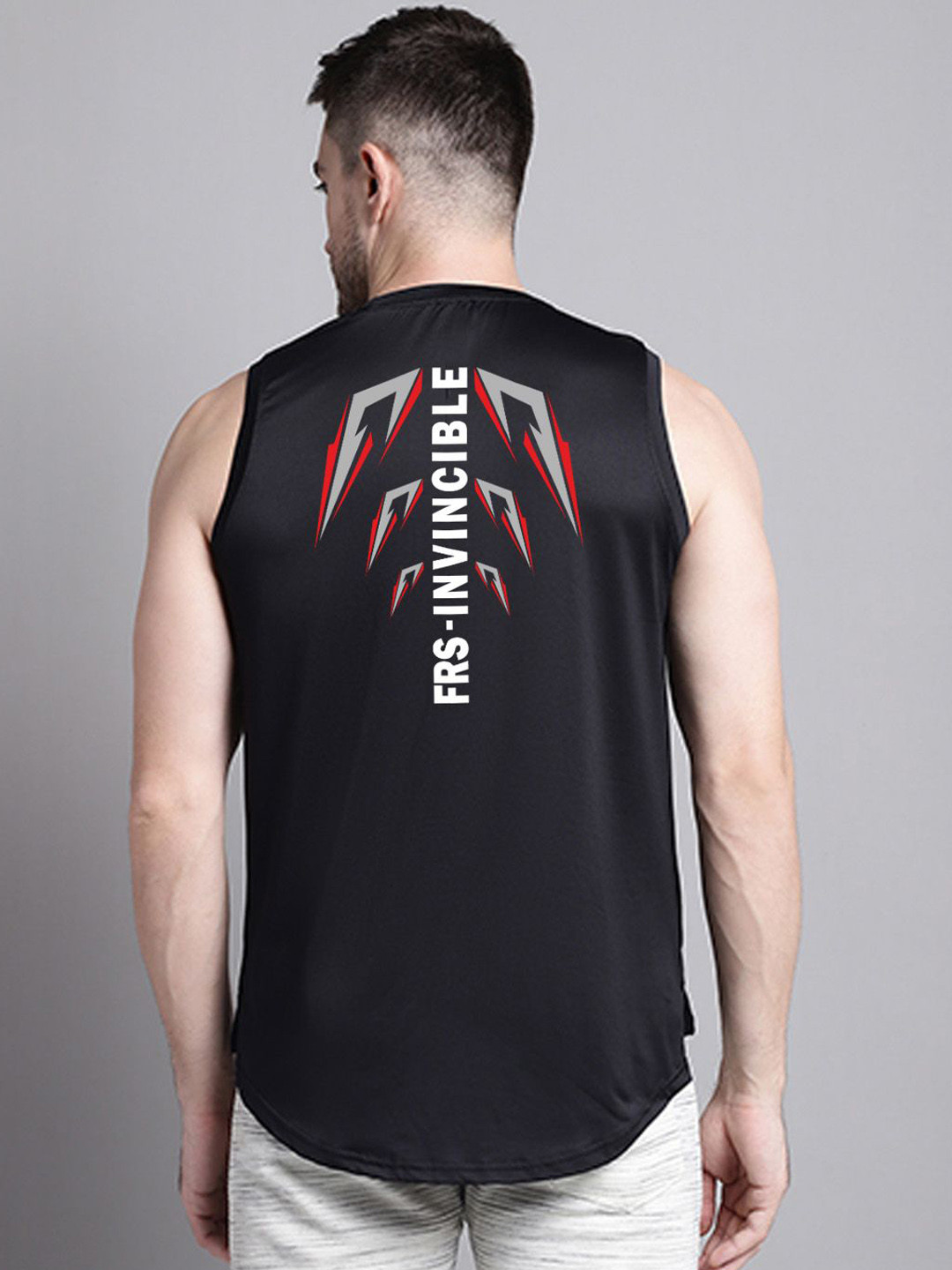 Friskers Printed Polyester Gym Vests 61091000