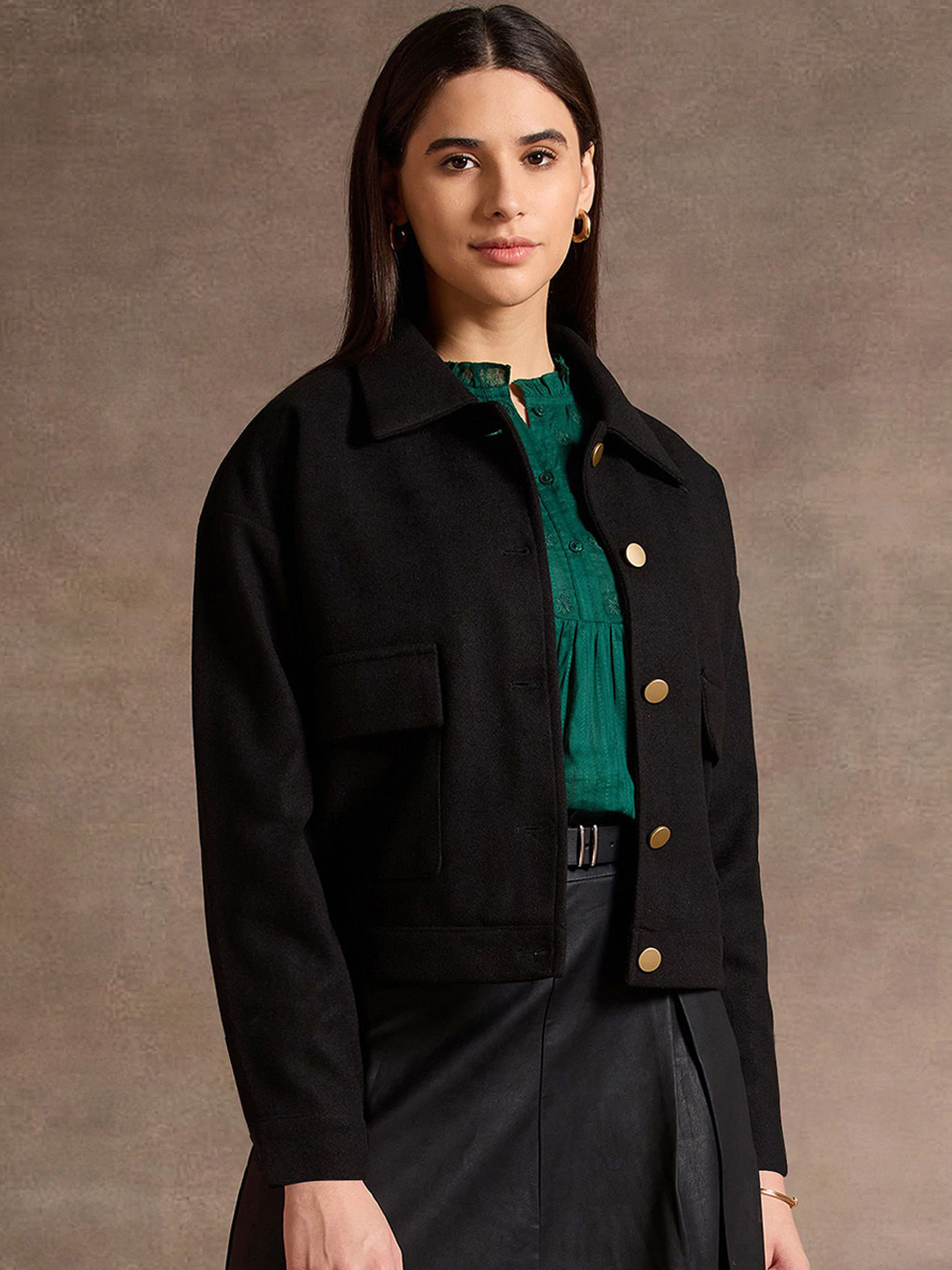 U.S. Polo Assn. Women Boxy Fit Tailored Jacket