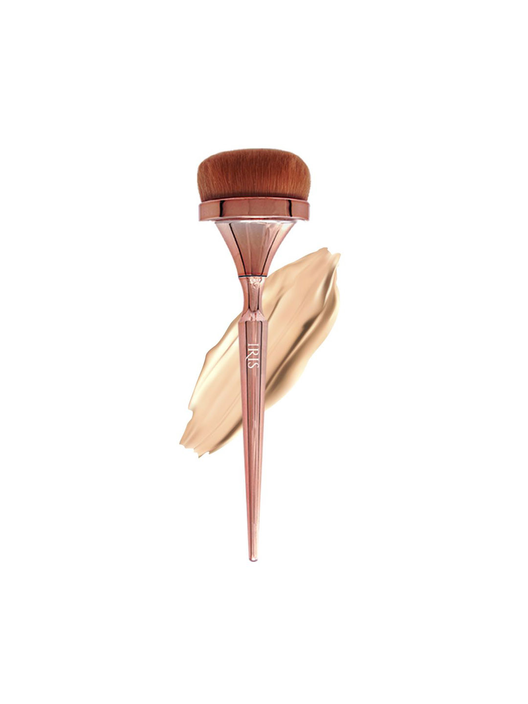 IRIS COSMETICS Luminous HD Foundation Brush - Rose Gold