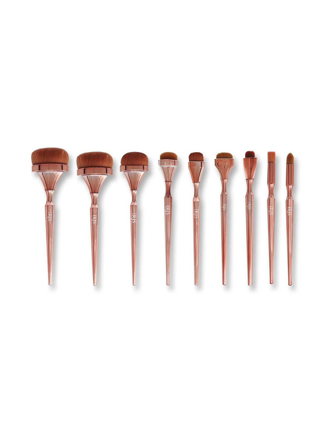 IRIS COSMETICS Set Of 8-Piece Face Brush Set