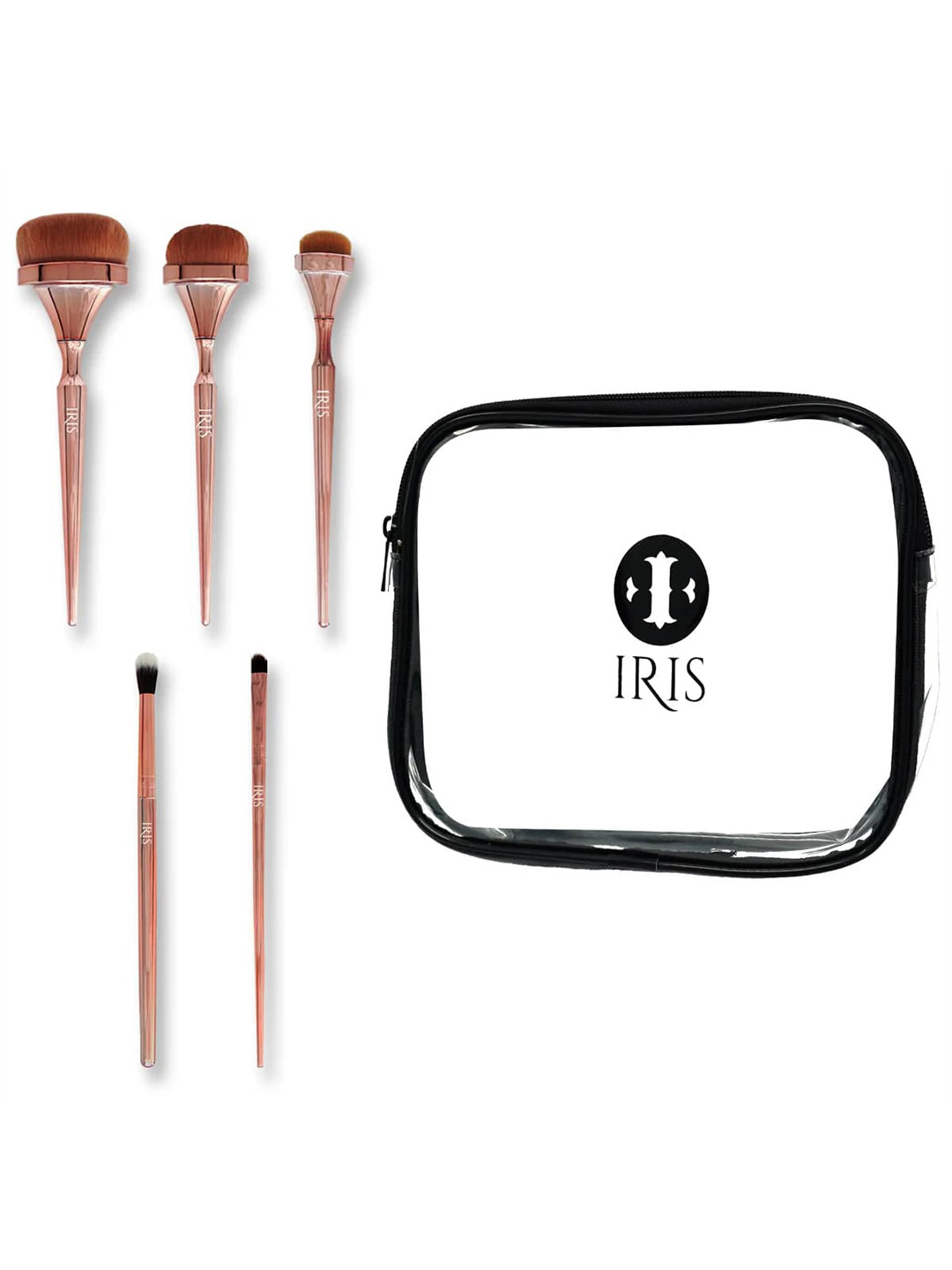 IRIS COSMETICS Set Of 5 Luminous Essential Brush Set