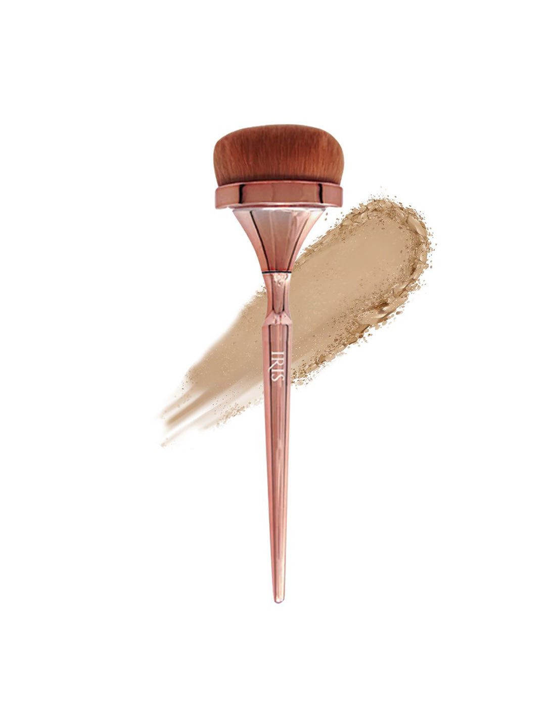 IRIS COSMETICS Luminous HD Powder Brush - Rose Gold