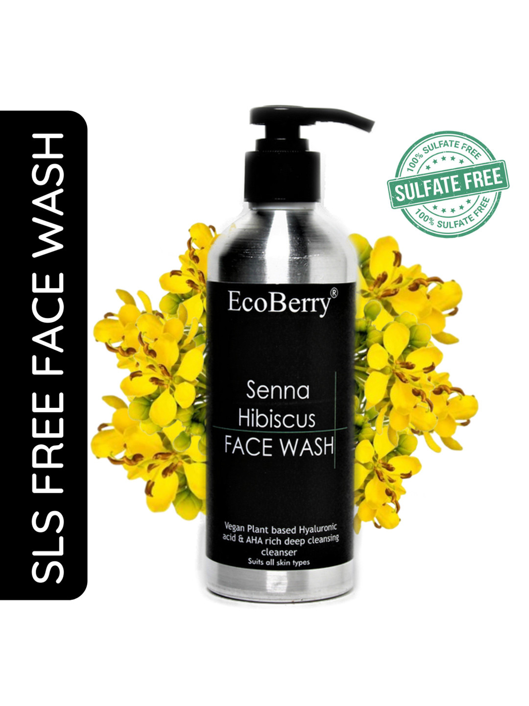 EcoBerry Senna Hibiscus Face Wash-200ml