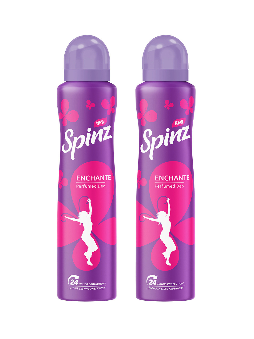 Spinz Set Of 2 Enchante Perfumed Deodorant- 200ml Each