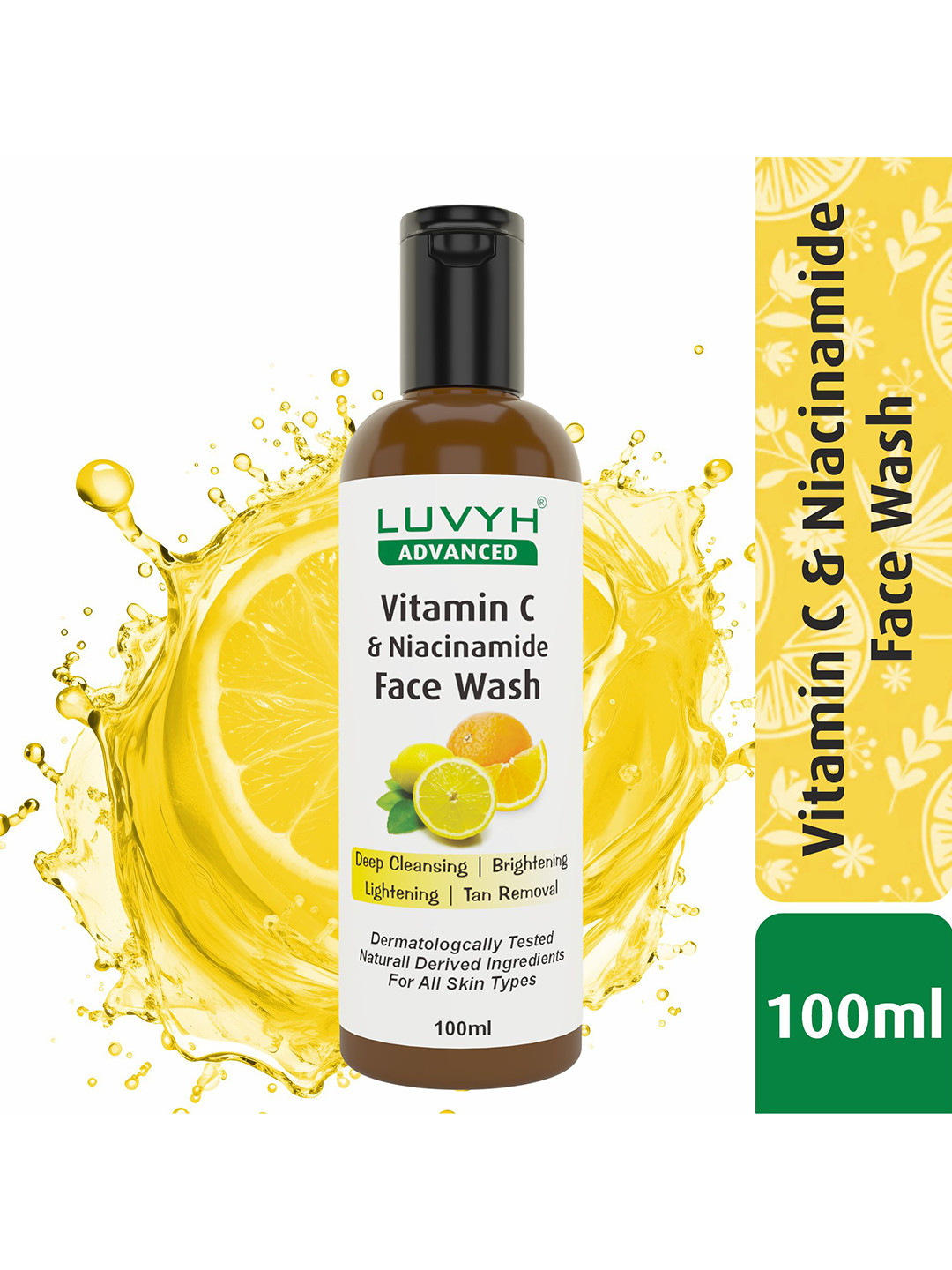 LUVYH Advanced Vitamin C & Niacinamide Face Wash - 100ml