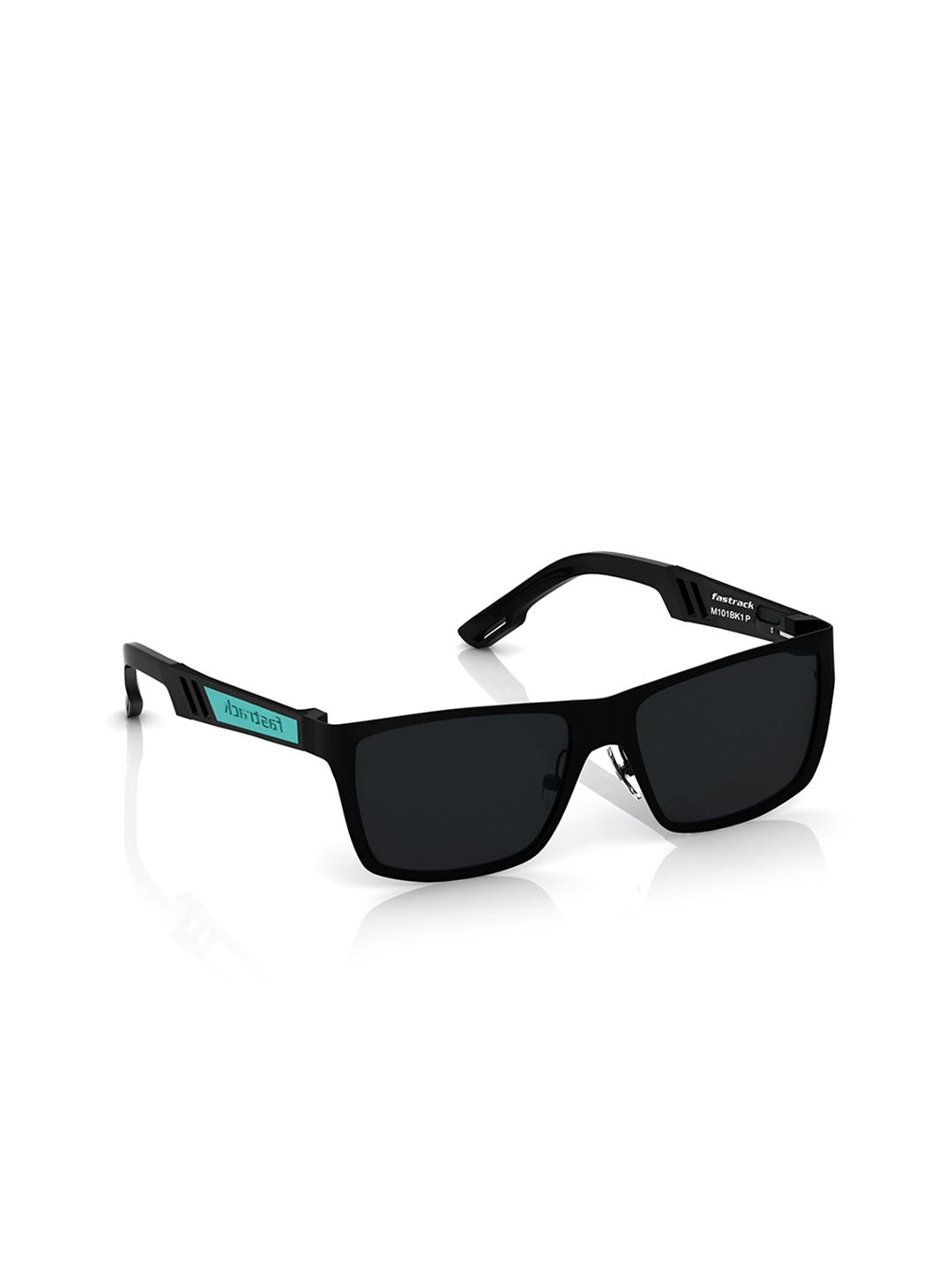 Buy Fastrack Men Polarised and UV Protected Lens Sports Sunglasses M101BK1PV Sunglasses for Men 30439366 Myntra