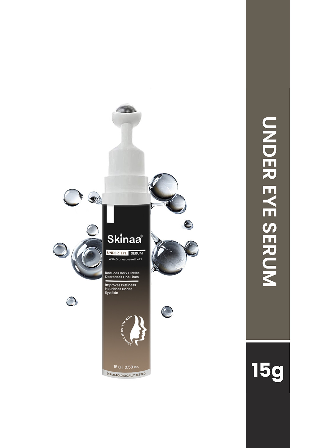 SKINAA Under Eye Serum For Dark Circles & Increases Elasticity - 15g