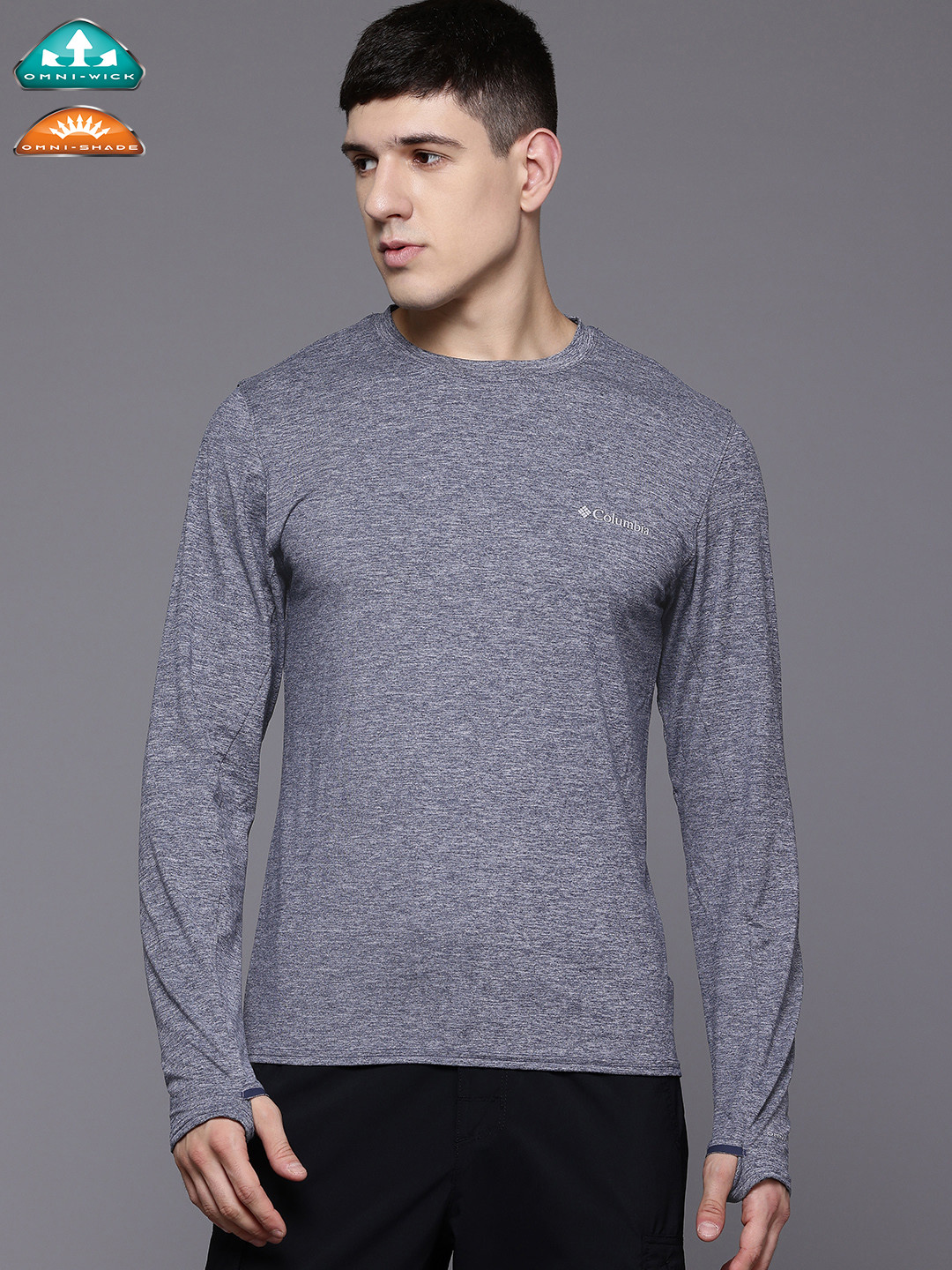 Columbia Moisture Wicking Slim Fit Tech Trail Crew II Tshirt